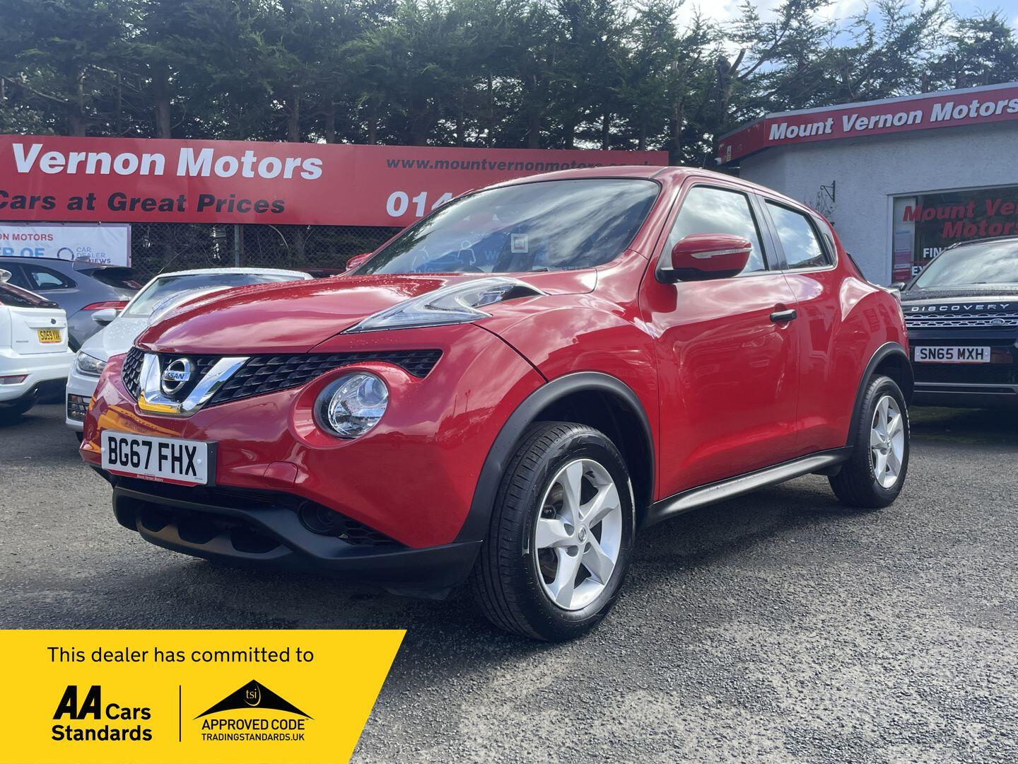 2017 Nissan Juke in Red for sale