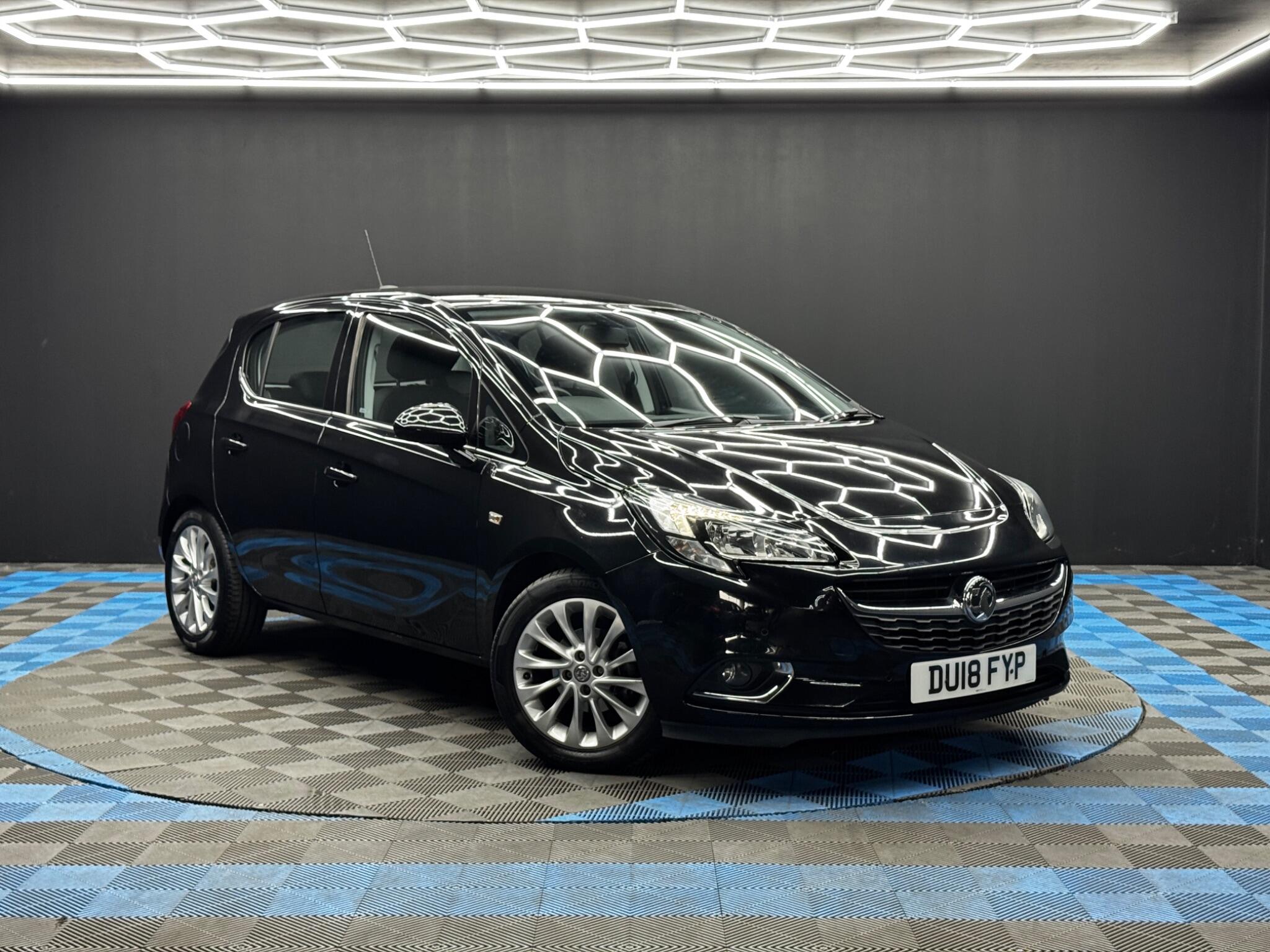 2018 Vauxhall Corsa in Black for sale