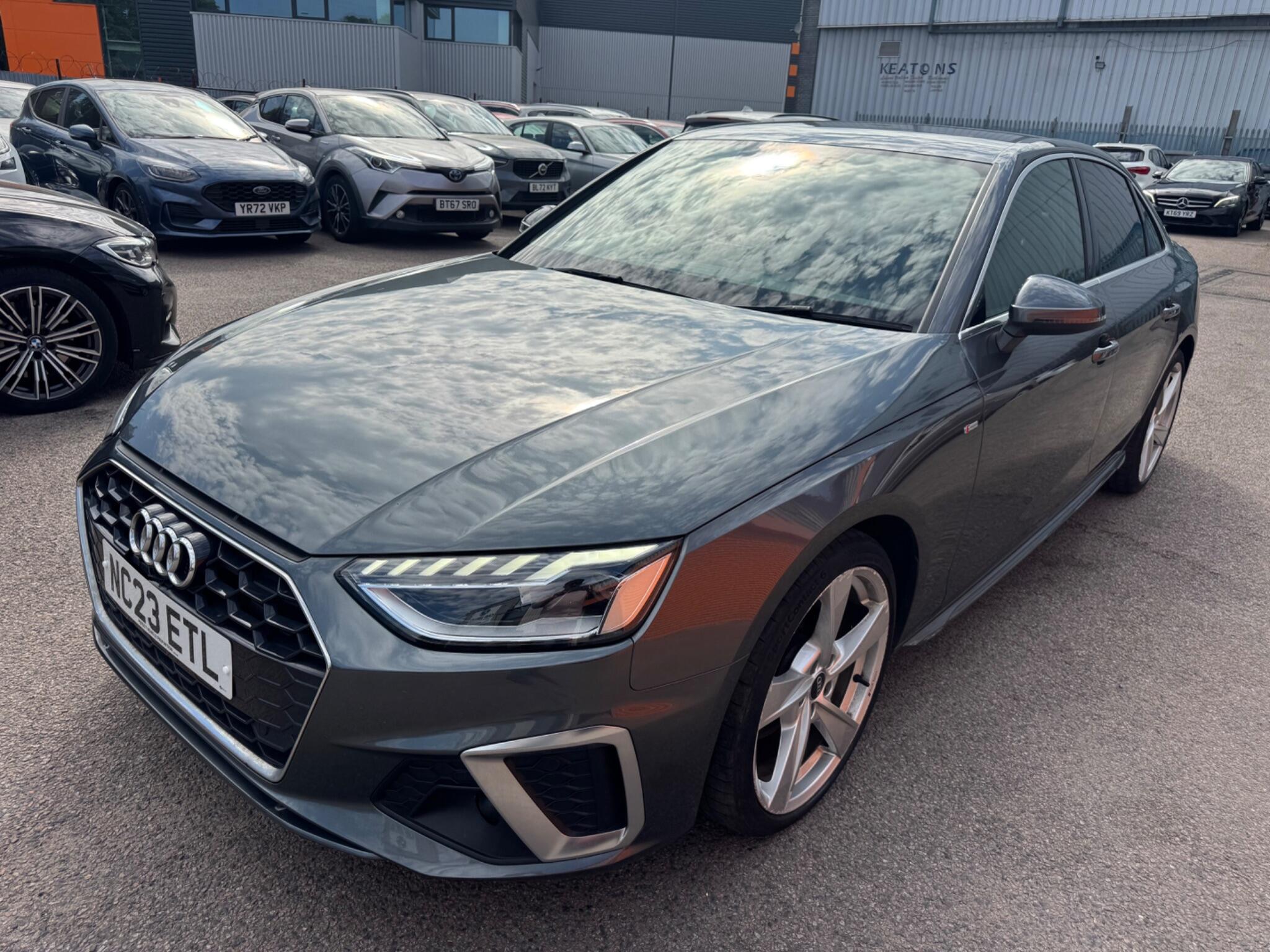 Audi A4 view 2