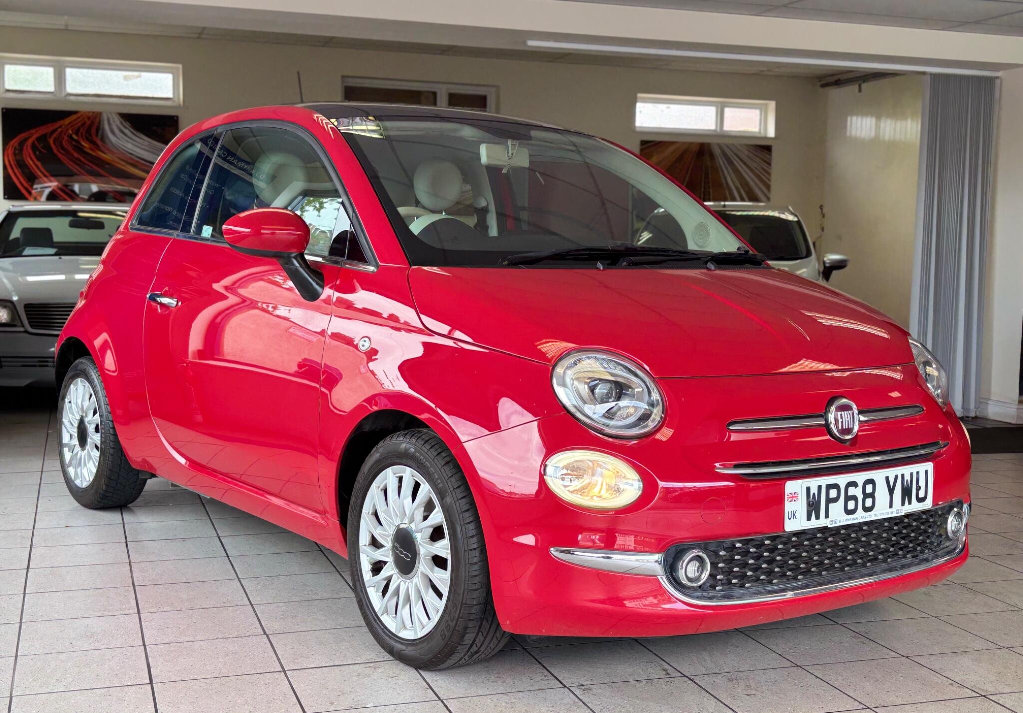 2018 Fiat 500 in Red for sale