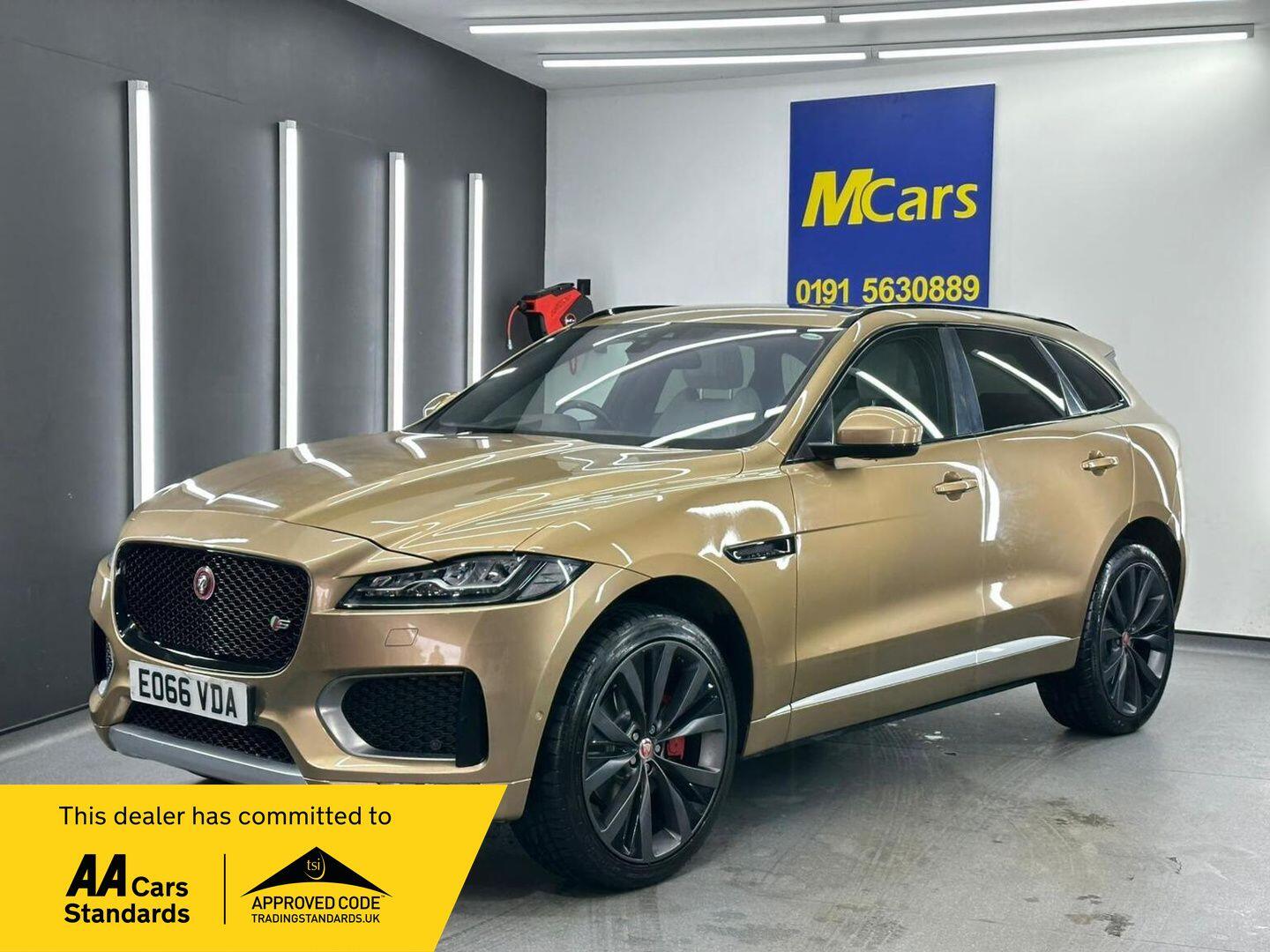 2016 Jaguar F-Pace in Gold for sale