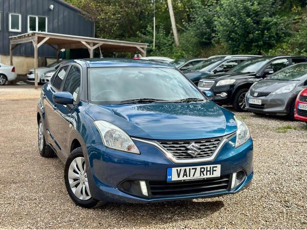 Blue 2017 Suzuki Baleno Hatchback Front-wheel drive Manual