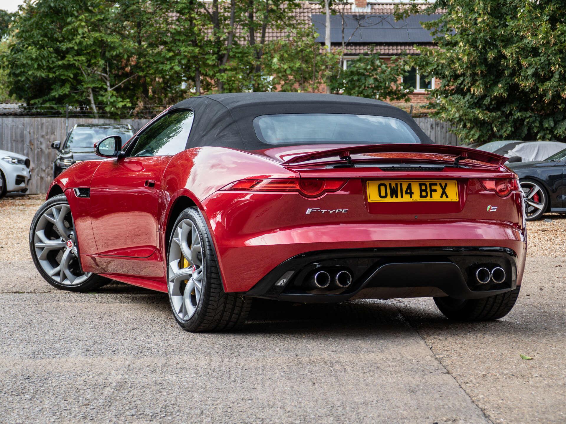 Jaguar F-Type view 2