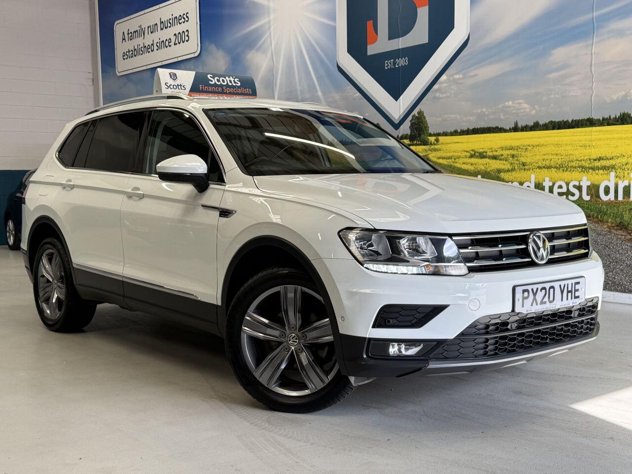 2020 Volkswagen Tiguan Allspace in White for sale