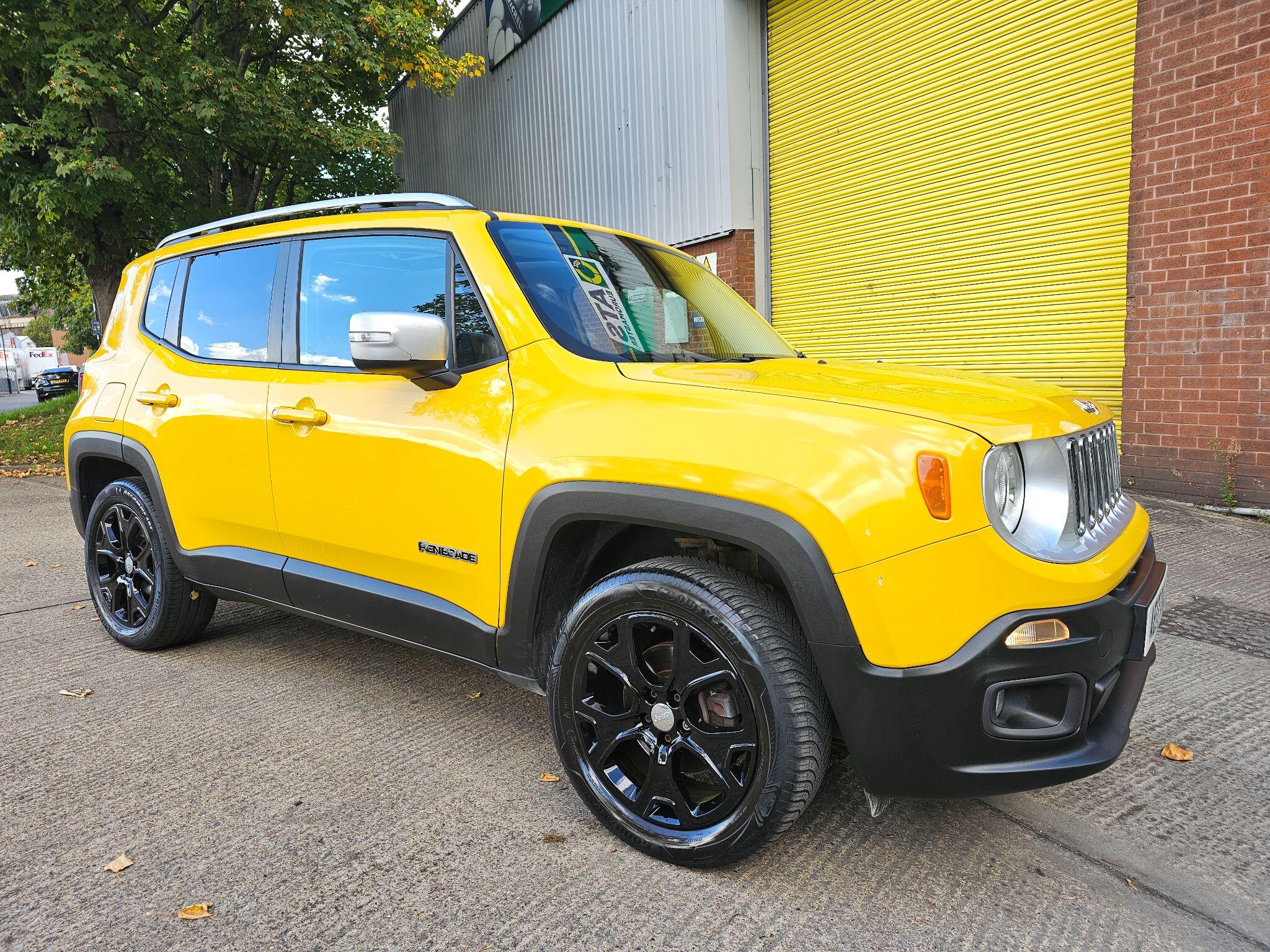 2017 Jeep Renegade in Yellow for sale