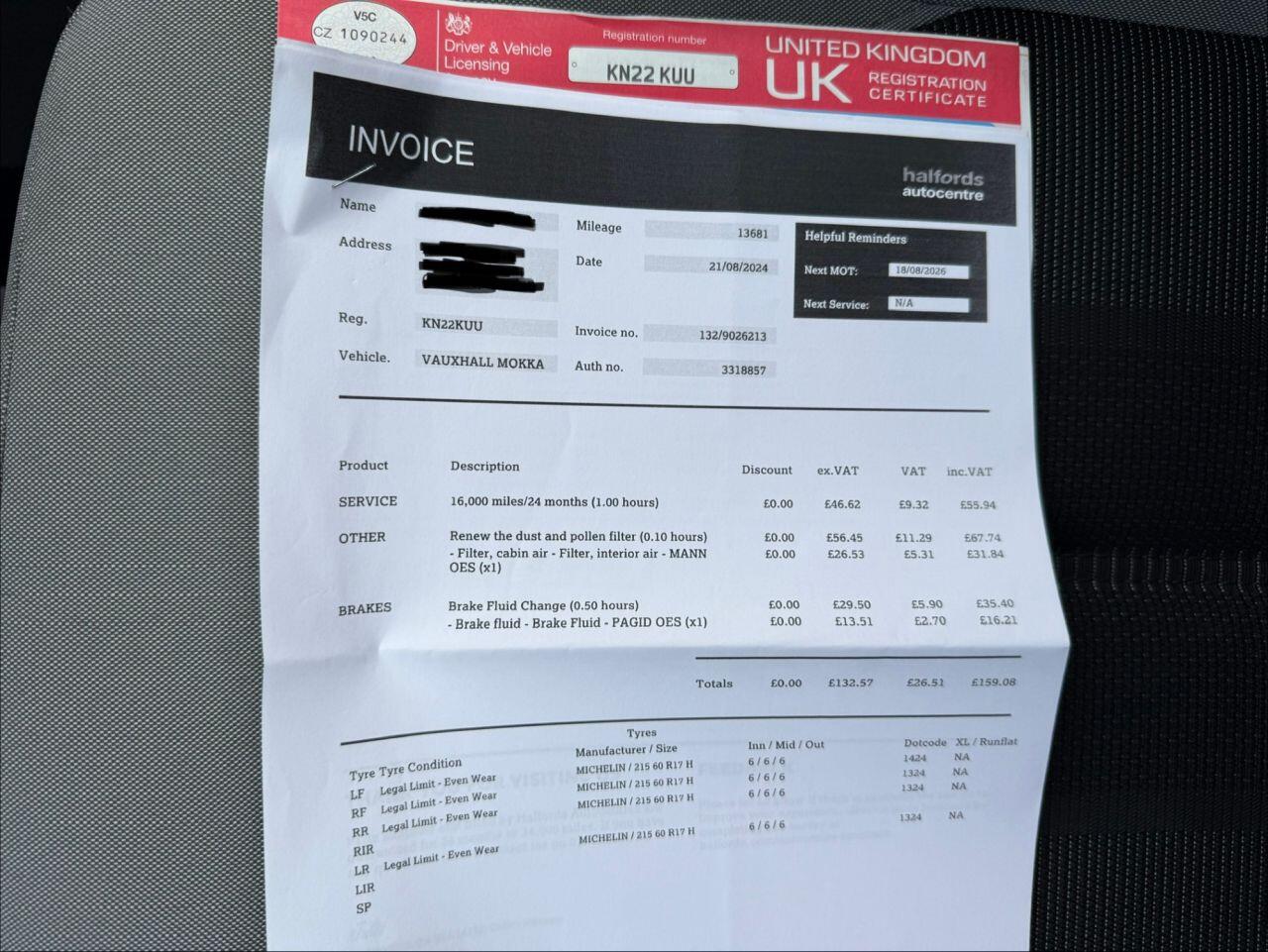 Vauxhall Mokka Electric view 54