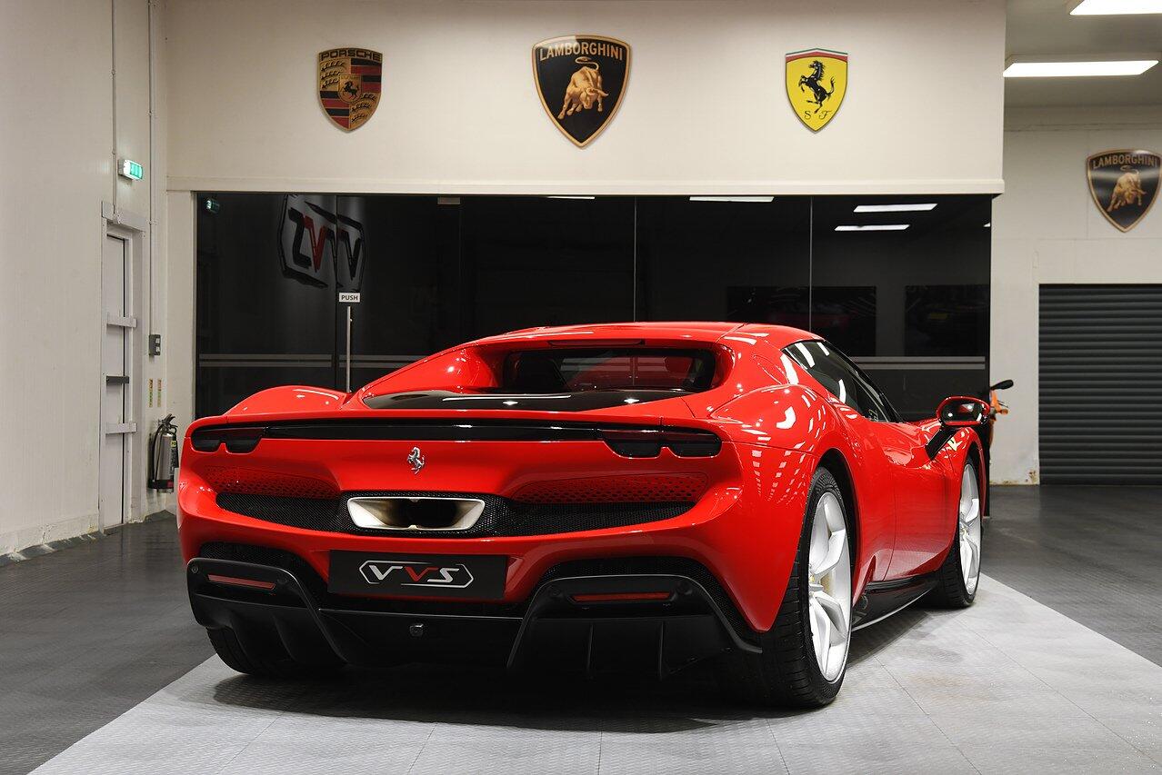 Ferrari 296 view 3