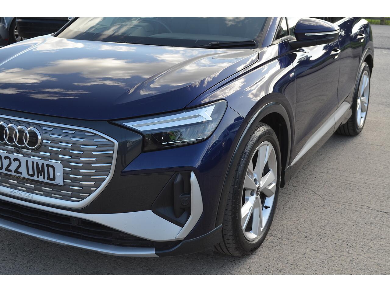 Audi Q4 E-Tron view 45