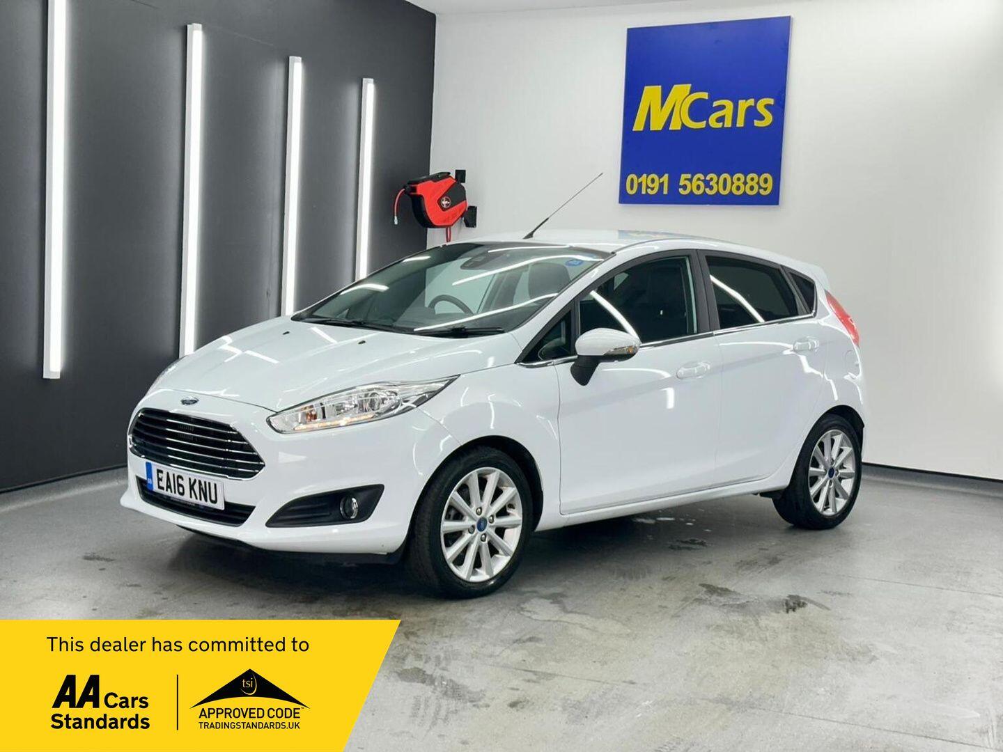 2016 Ford Fiesta in White for sale