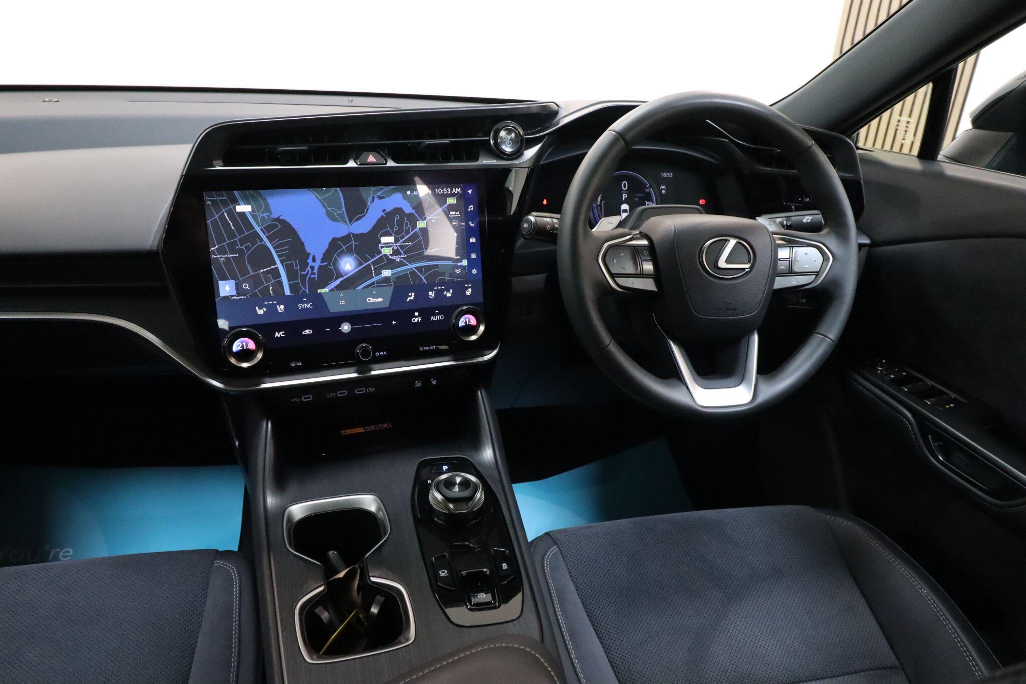 Lexus RZ view 45