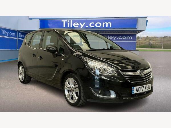 Black 2017 Vauxhall Meriva MPV Front-wheel drive Manual