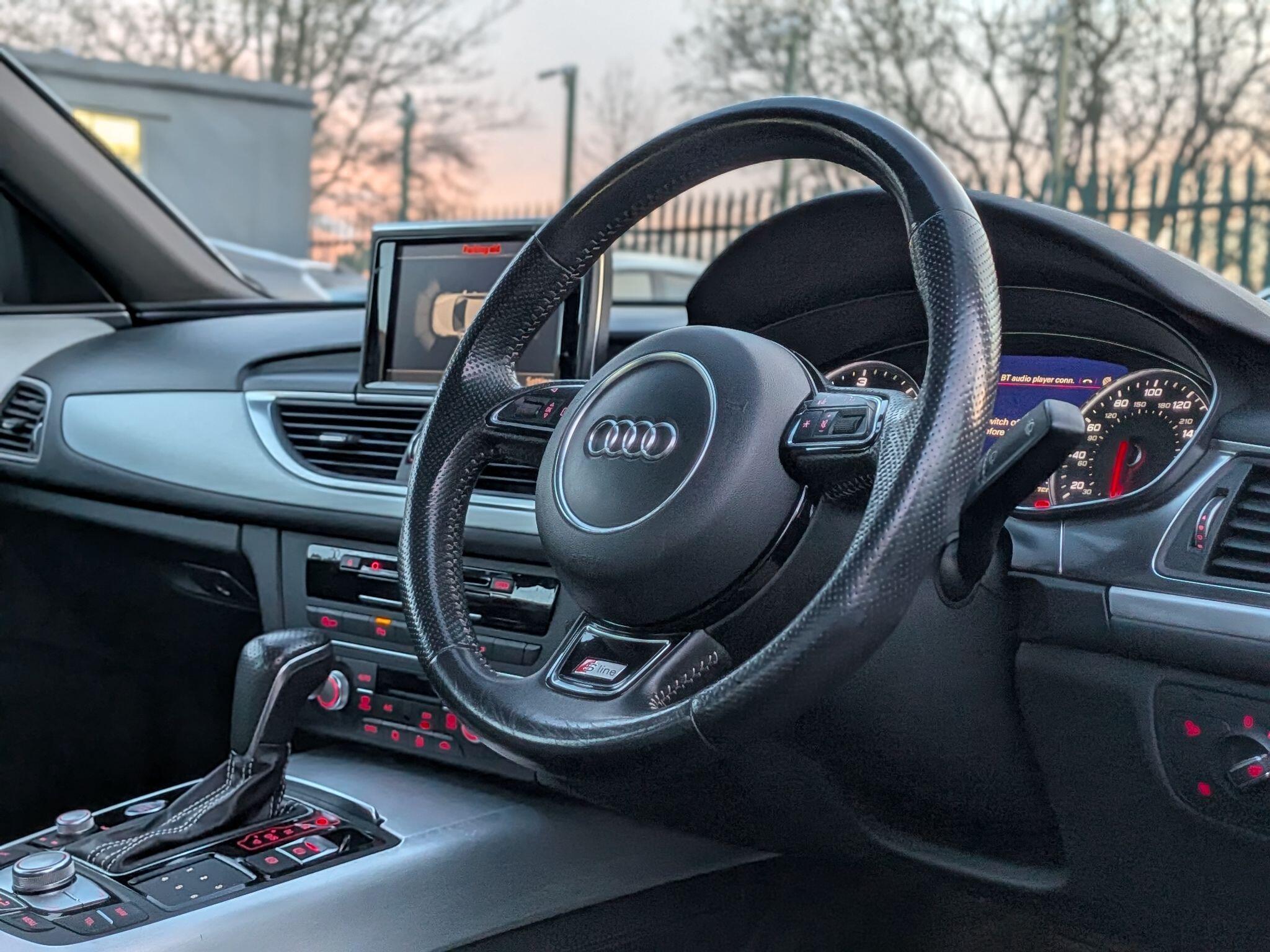 Audi A6 Saloon view 3