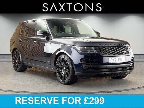 Blue 2021 Land Rover Range Rover All-wheel drive Automatic