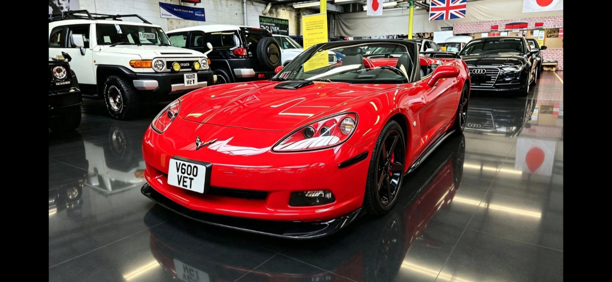 2007 Chevrolet Corvette in Red for sale