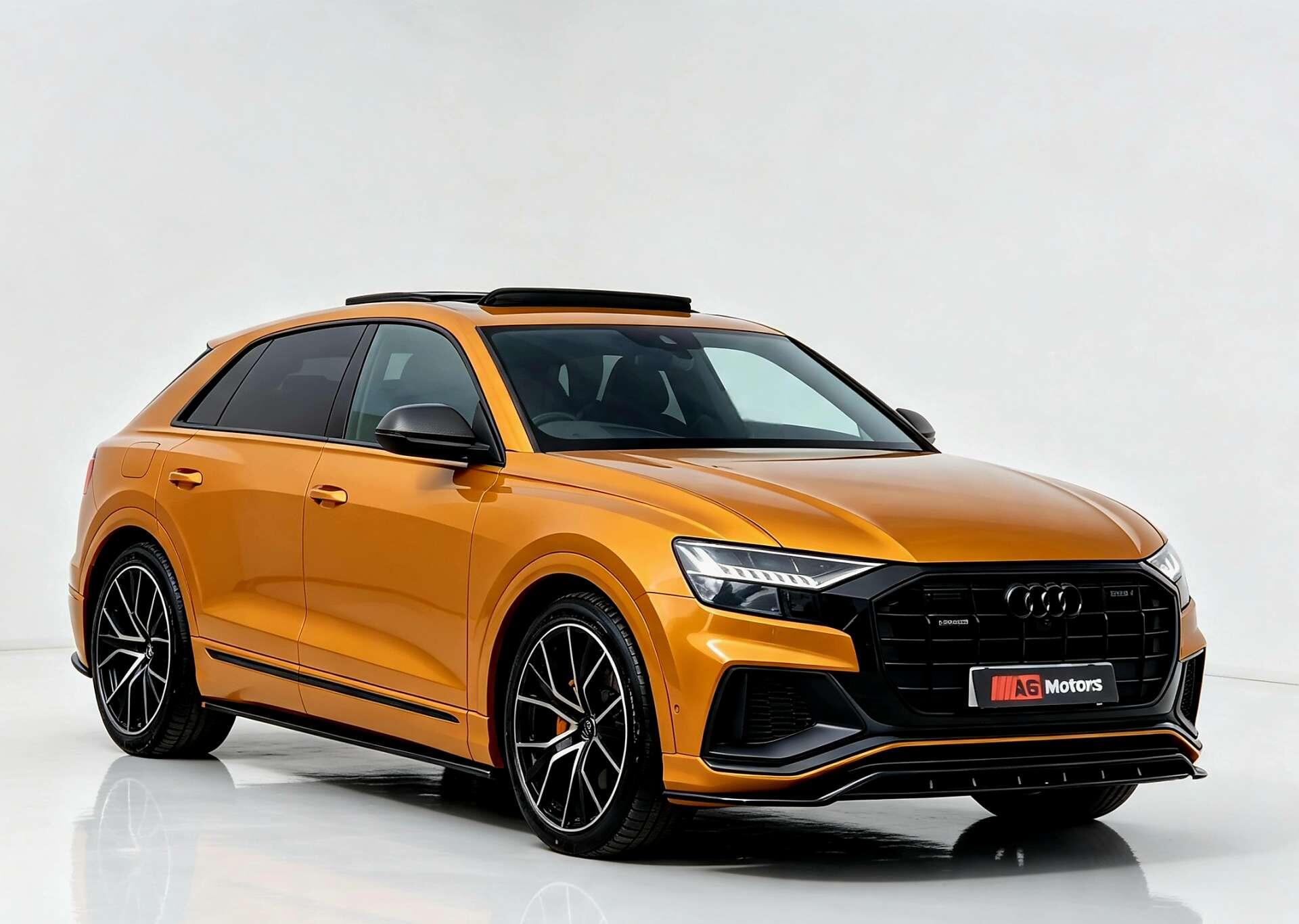 2018 Audi Q8 in Orange for sale