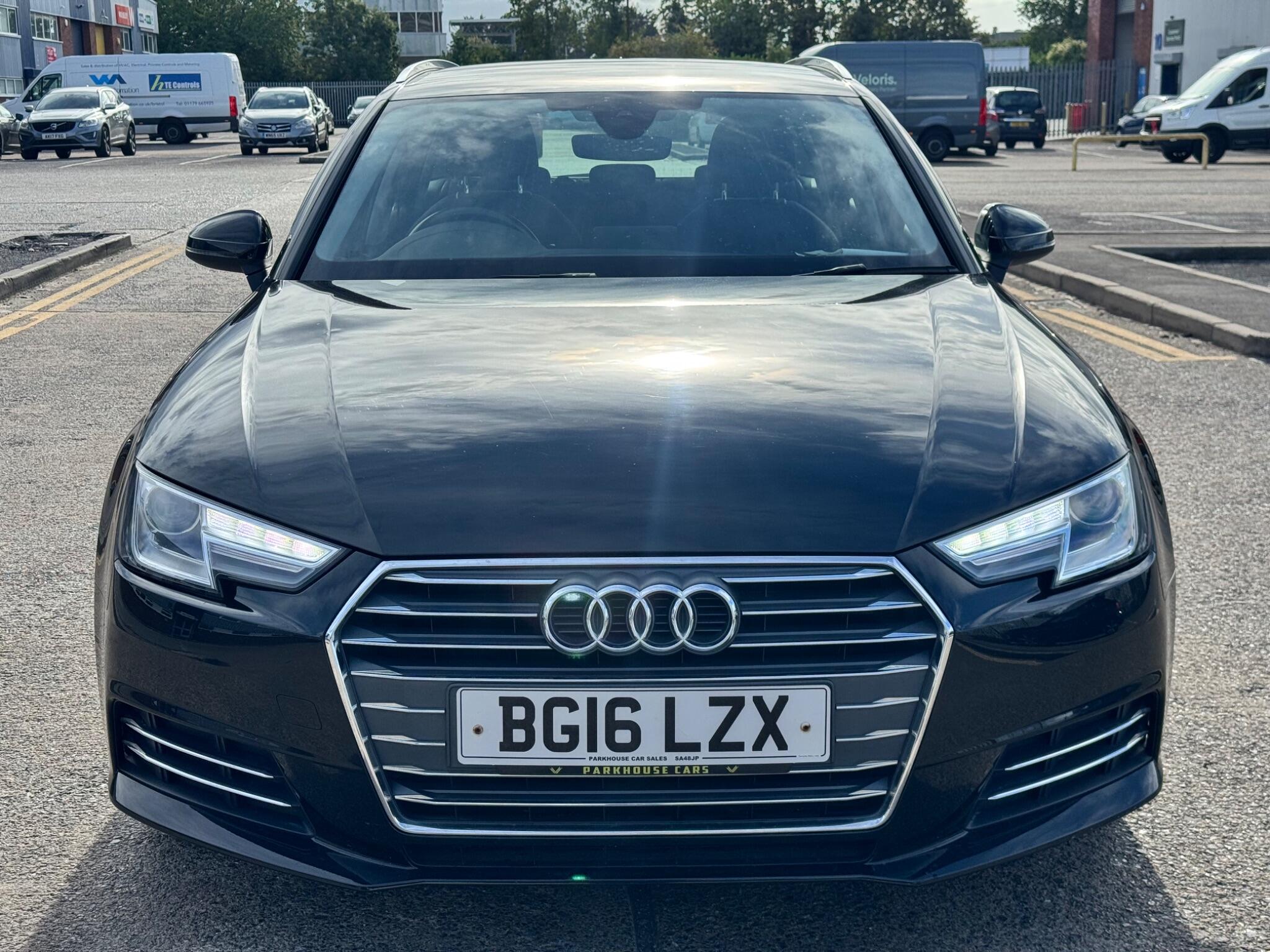 Audi A4 view 2