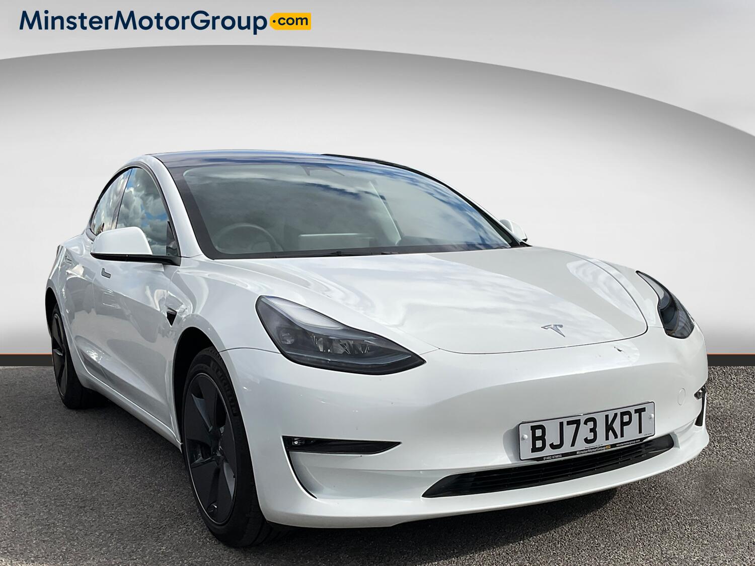2023 Tesla Model 3 in White for sale