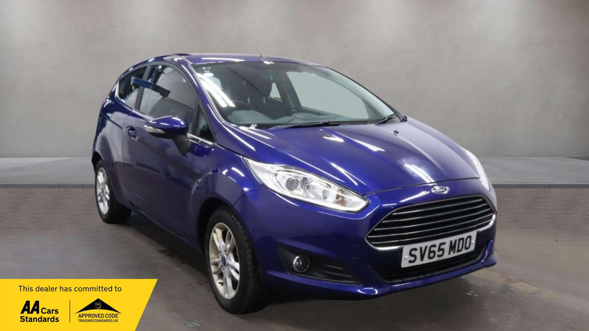 2015 Ford Fiesta in Blue for sale