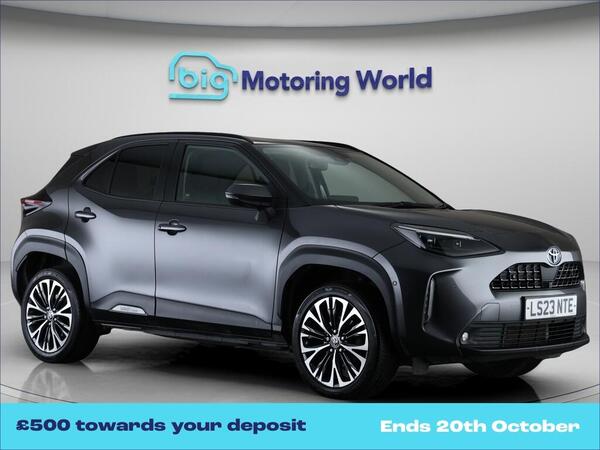 Grey 2023 Toyota Yaris Cross Estate Front-wheel drive Automatic