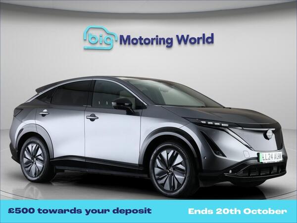 Grey 2024 Nissan Ariya Hatchback Front-wheel drive Automatic