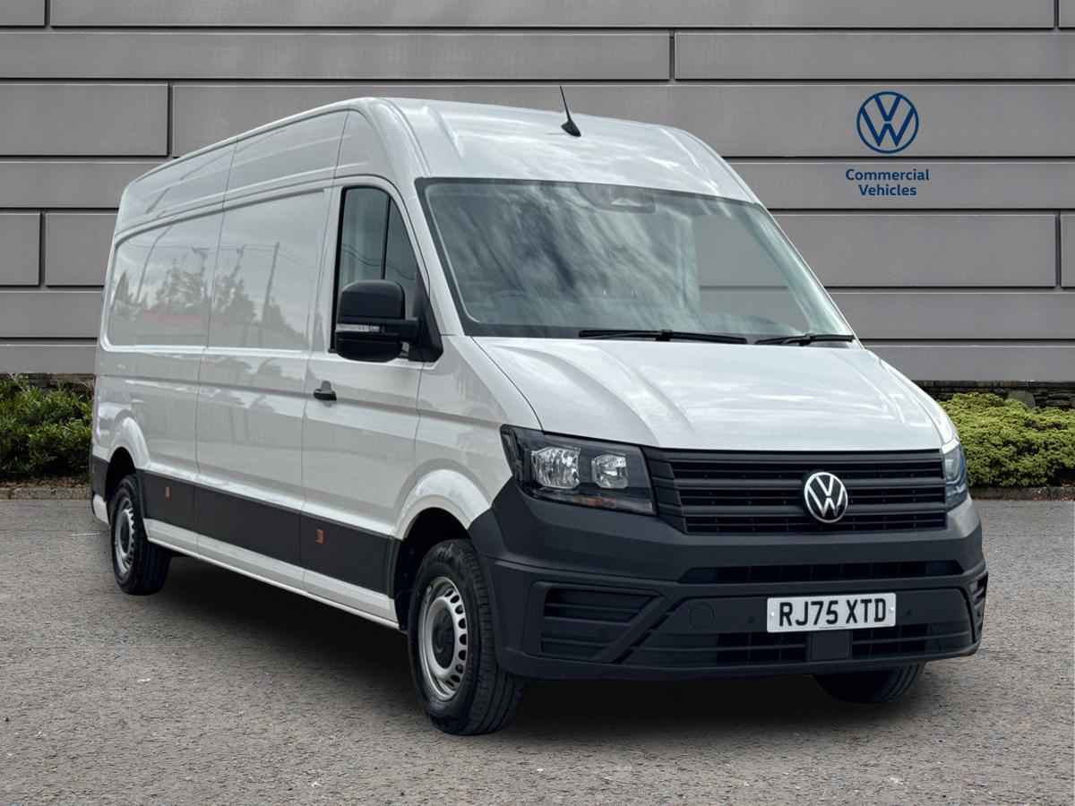 2025 White Volkswagen Crafter for sale for £29,495 +VAT in NOTTINGHAM, NOTTINGHAMSHIRE