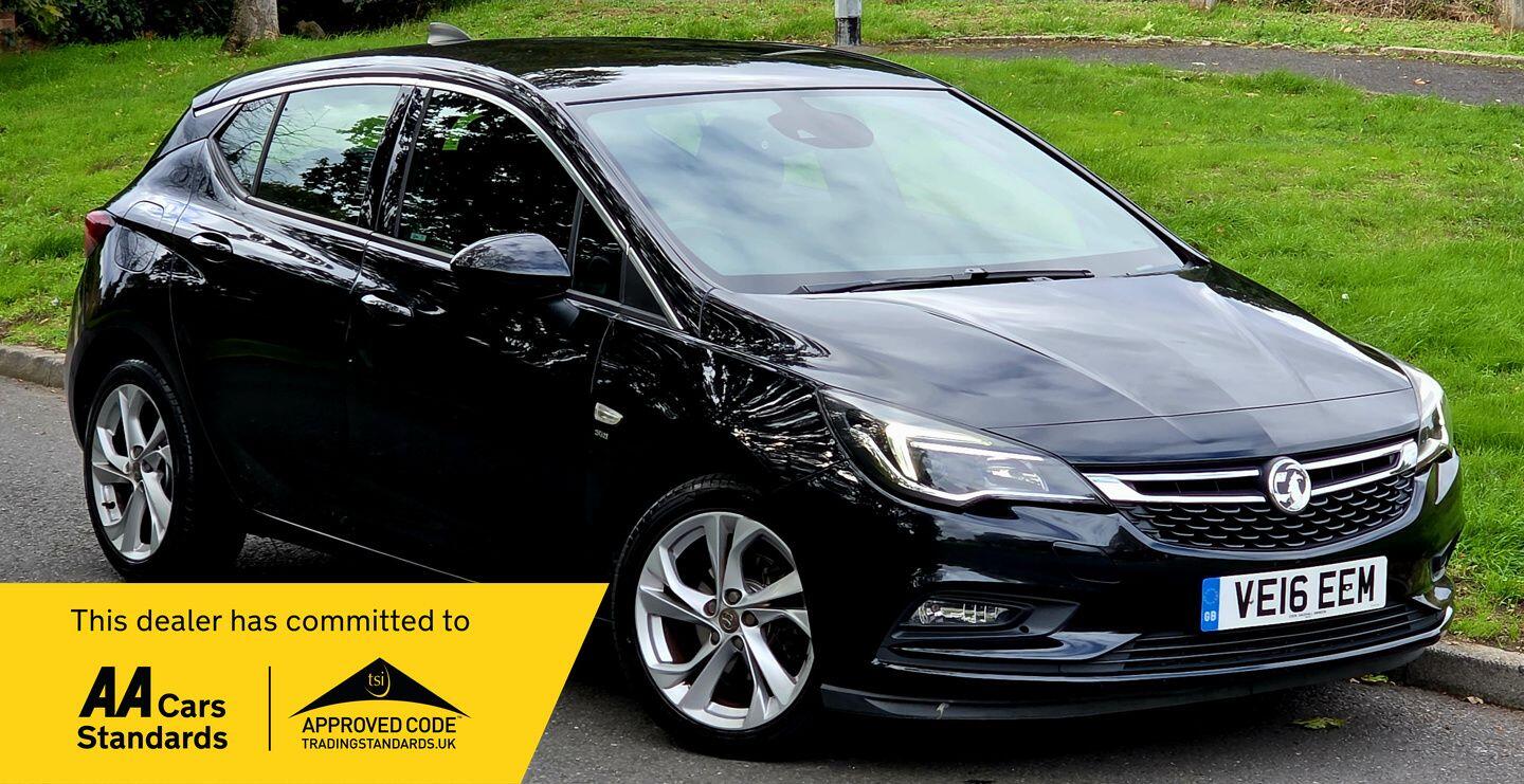 2016 Vauxhall Astra in Black for sale