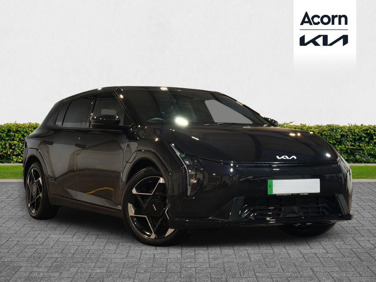 Black 2025 Kia EV4 Hatchback Front-wheel drive Automatic