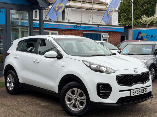 White 2016 Kia Sportage SUV/Crossover Front-wheel drive Manual