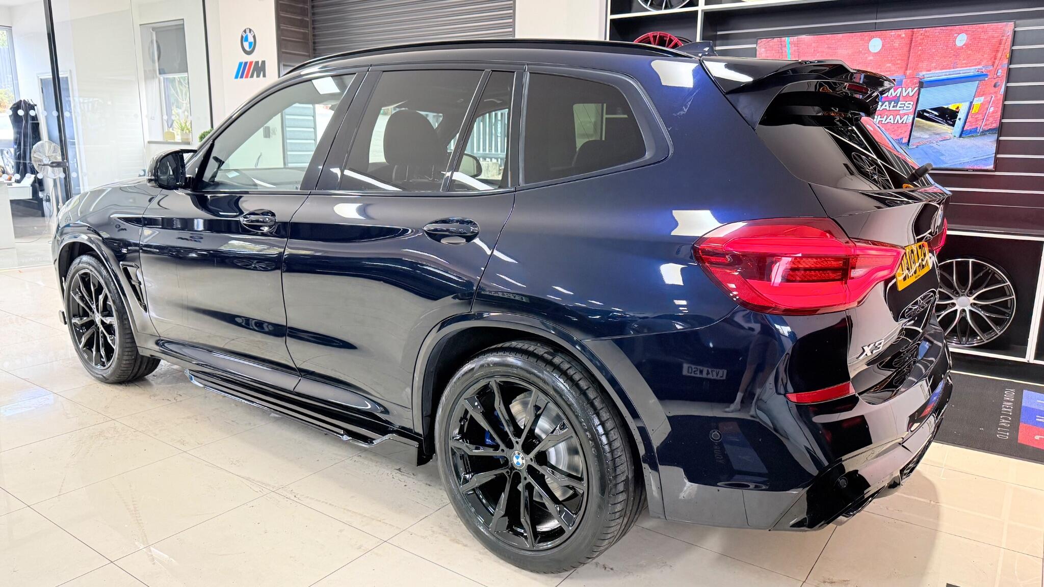 BMW X3 view 45