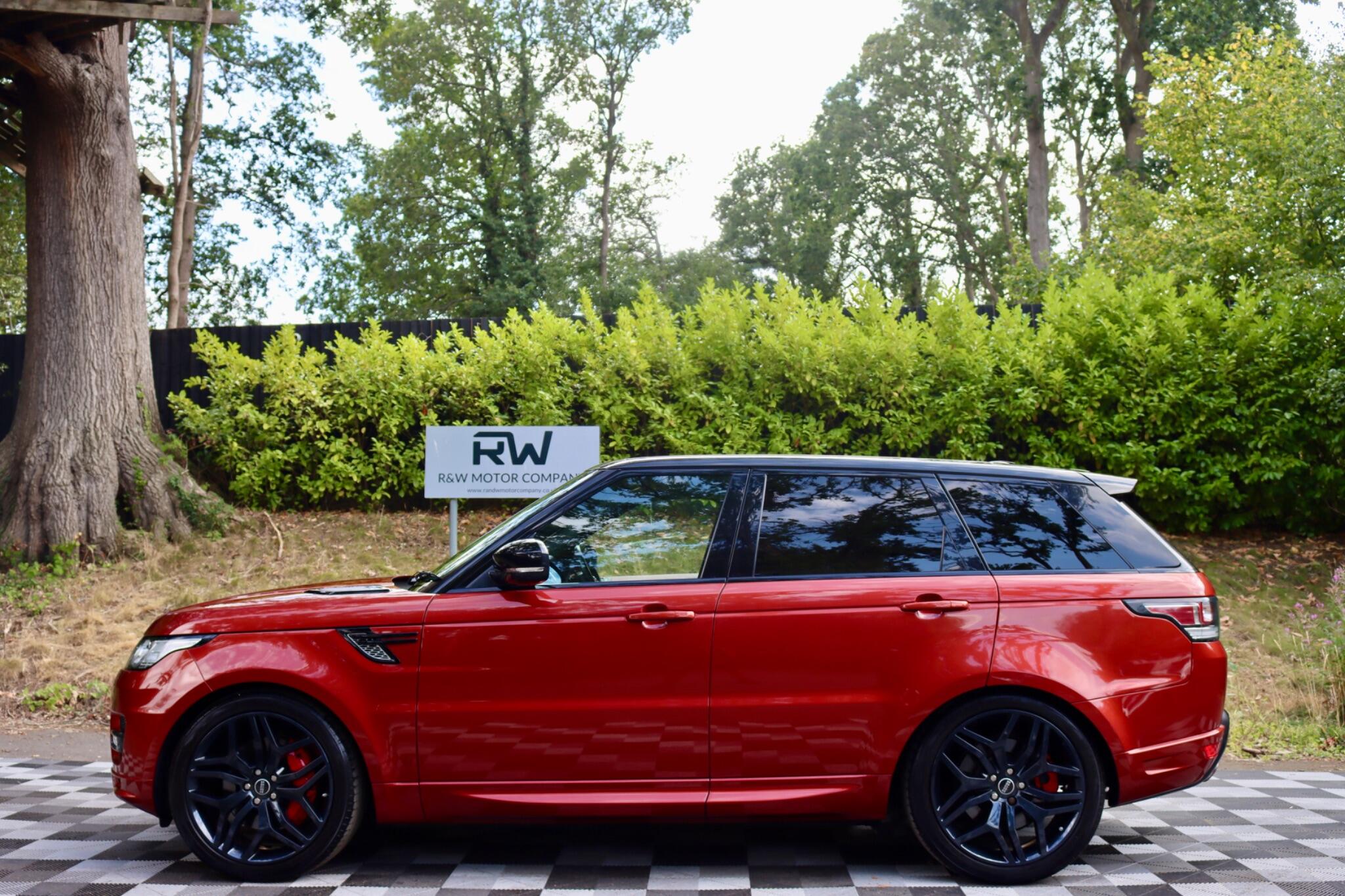 2014 Land Rover Range Rover Sport in Red for sale