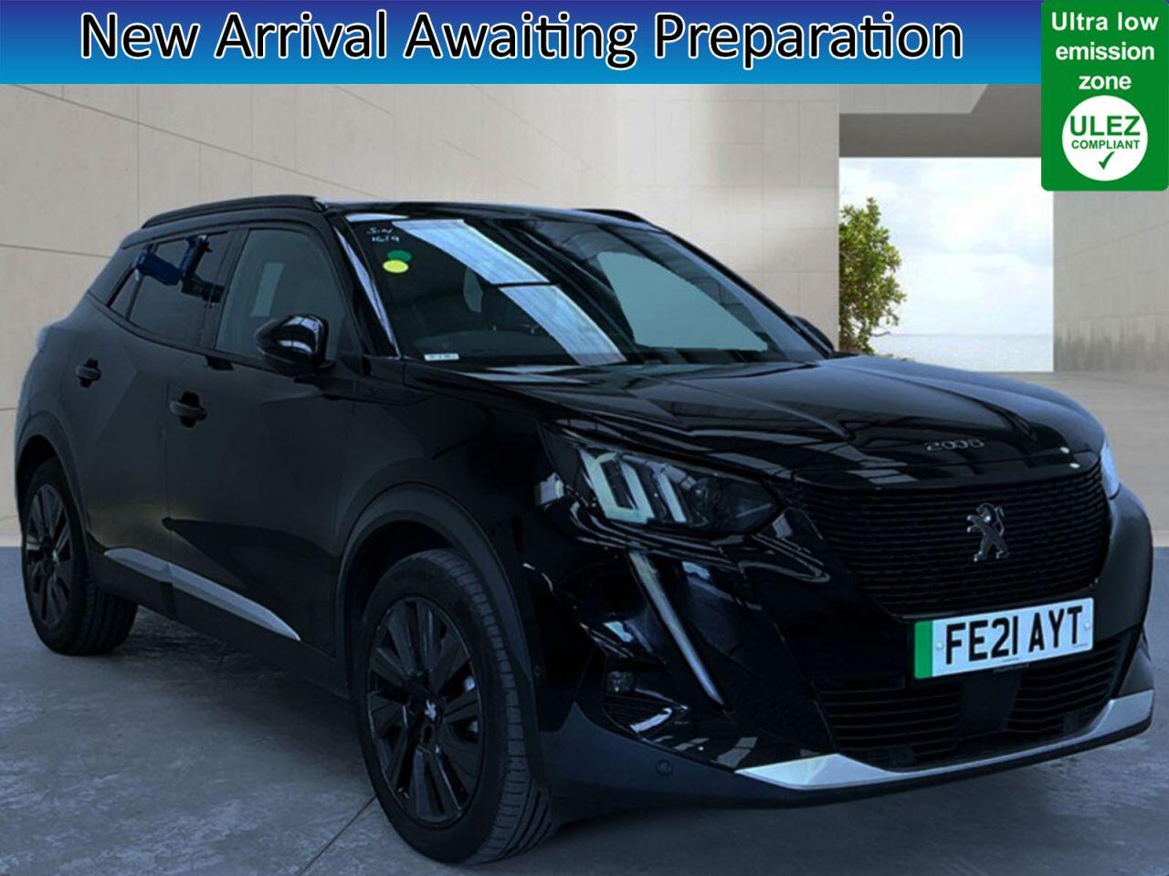 2021 Peugeot e-2008 in Black for sale