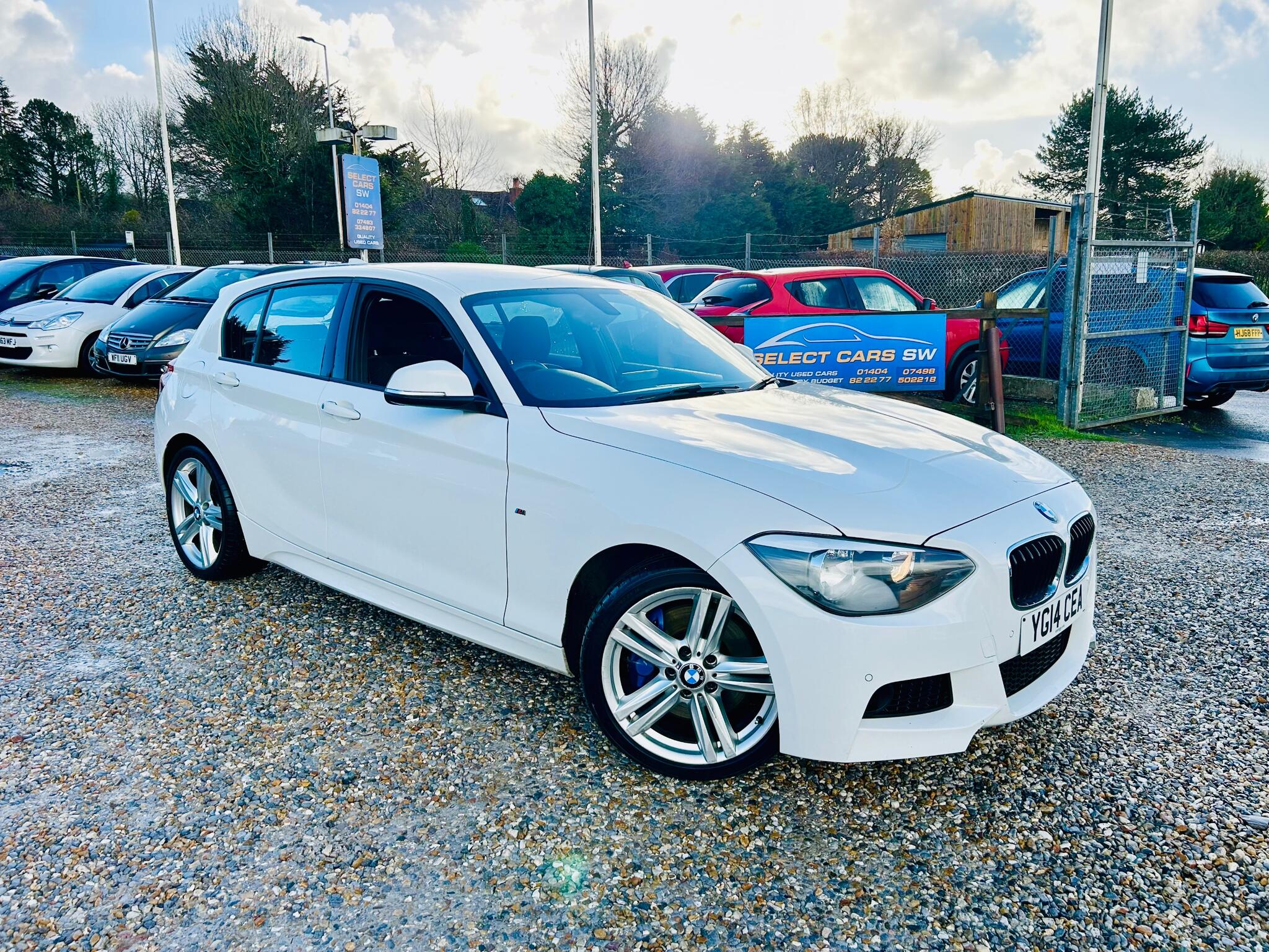 2014 BMW 1 Series in White for sale