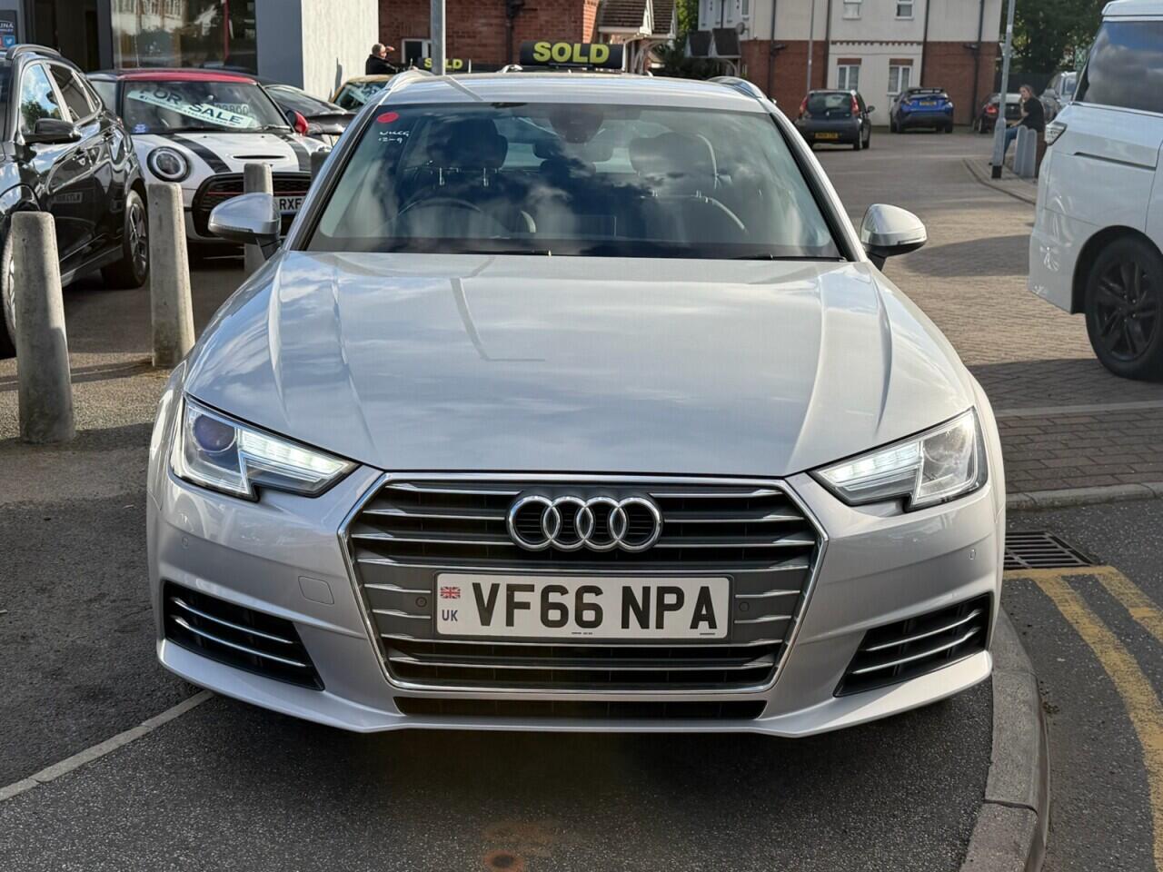 Audi A4 view 2