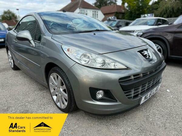 Grey 2011 Peugeot 207 Convertible Front-wheel drive Manual