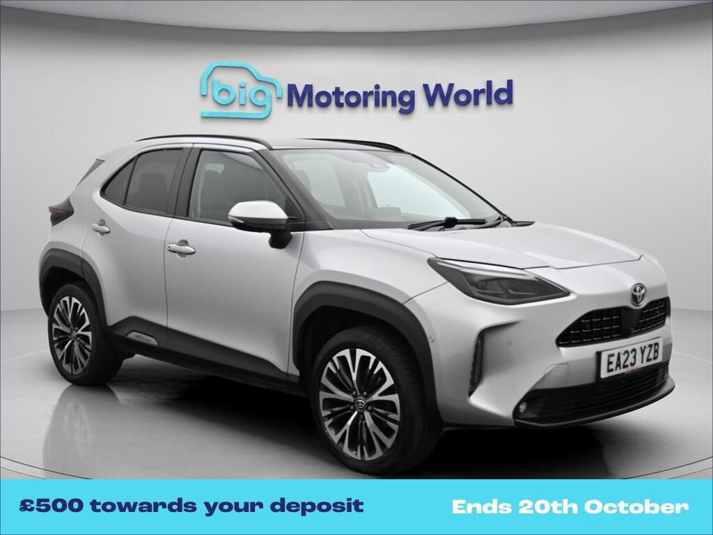 Silver 2023 Toyota Yaris Cross Estate Front-wheel drive Automatic