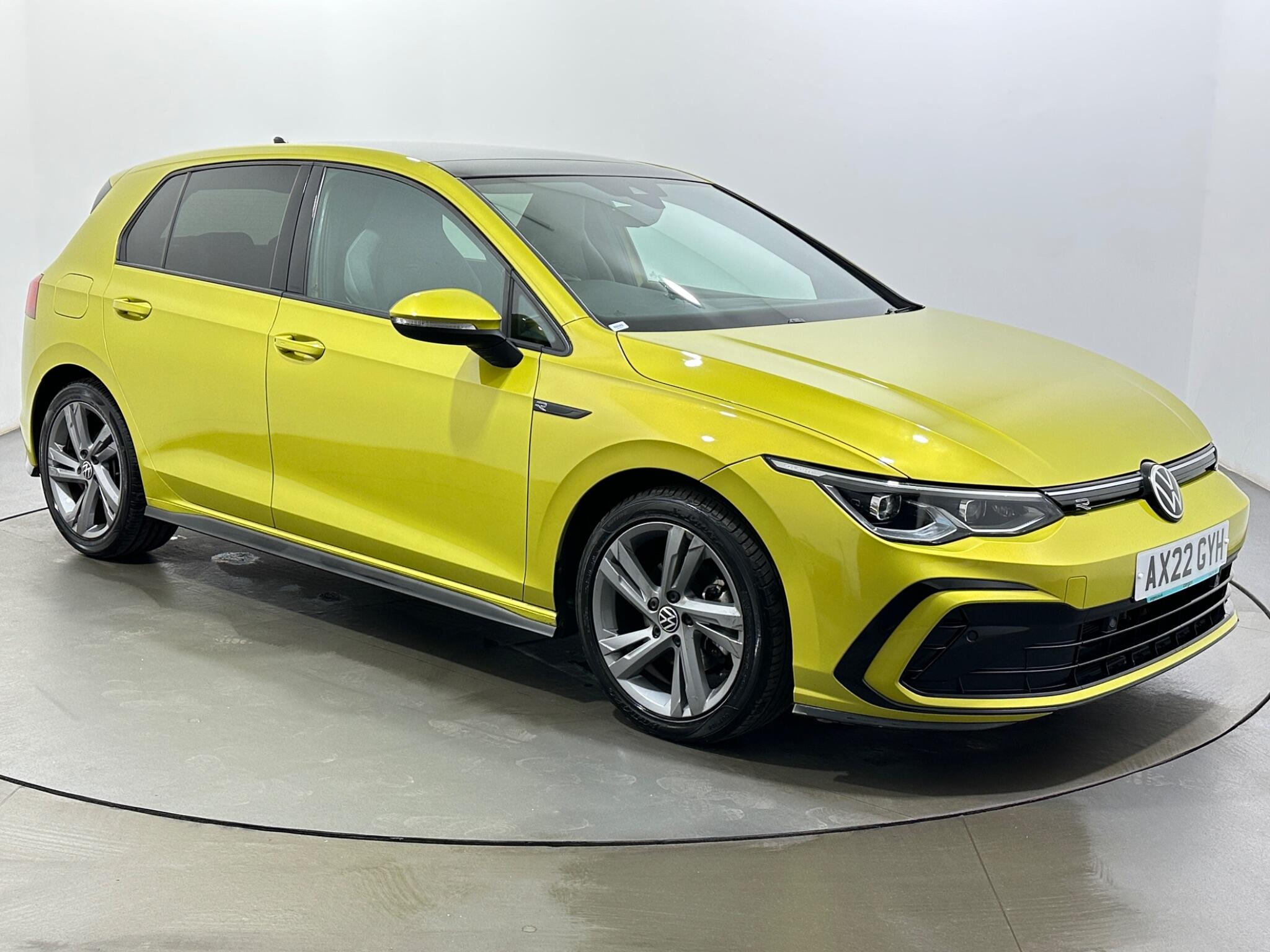 2022 Volkswagen Golf in Yellow for sale