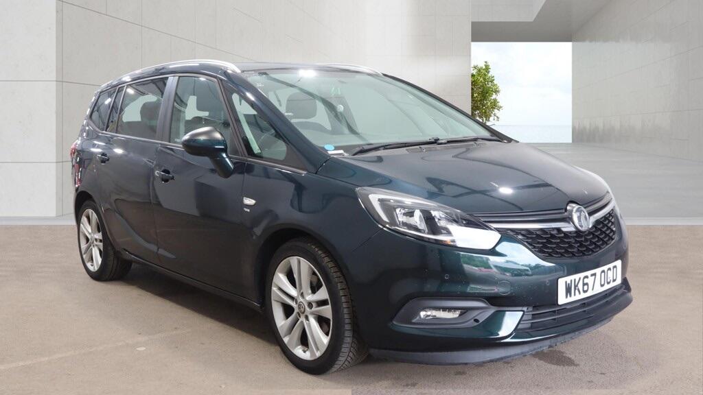 2017 Vauxhall Zafira Tourer in Green for sale