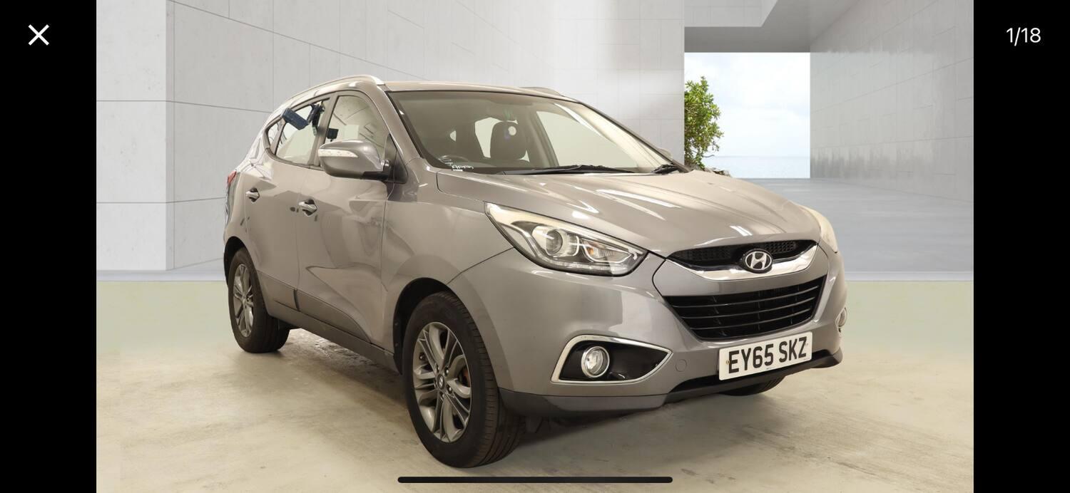 2015 Hyundai Ix35 in Grey for sale