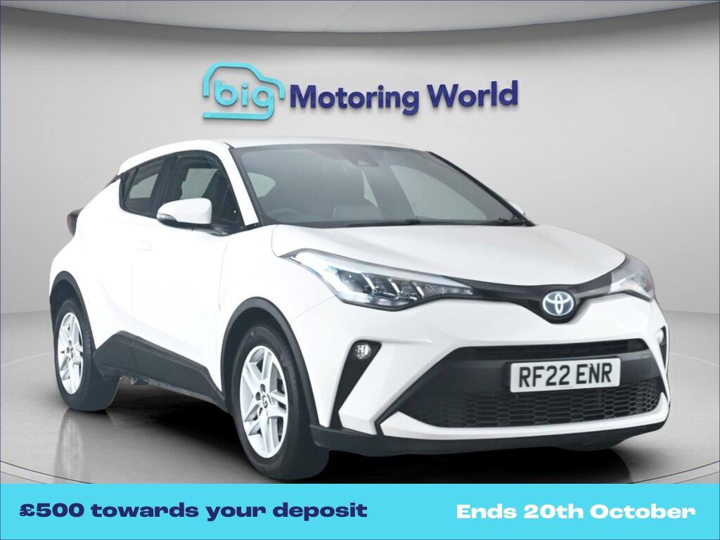 White 2022 Toyota C-HR Hatchback Front-wheel drive Automatic