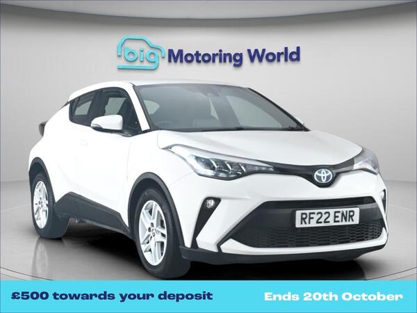 White 2022 Toyota C-HR Hatchback Front-wheel drive Automatic