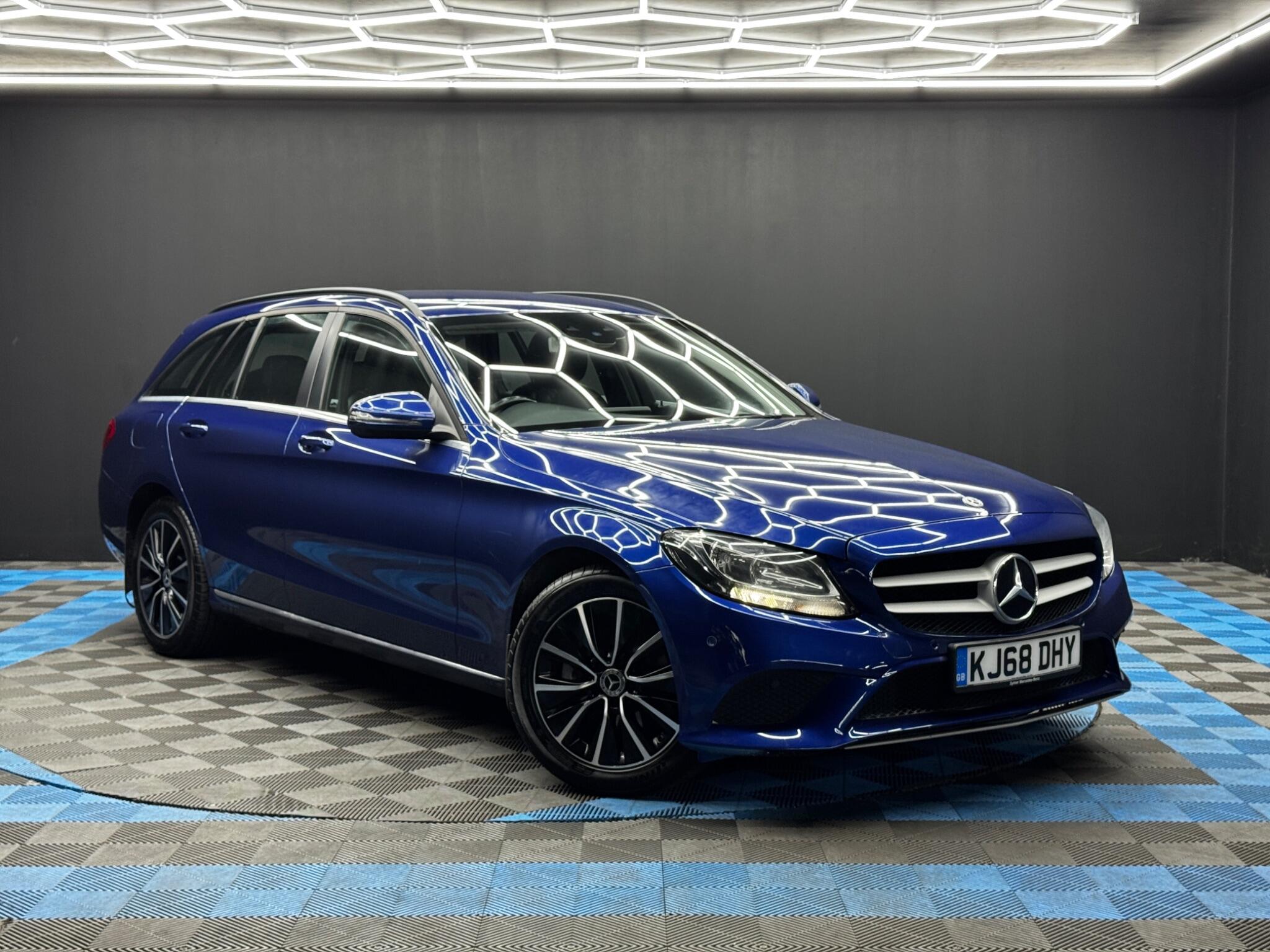 2018 Mercedes-Benz C-Class in Blue for sale