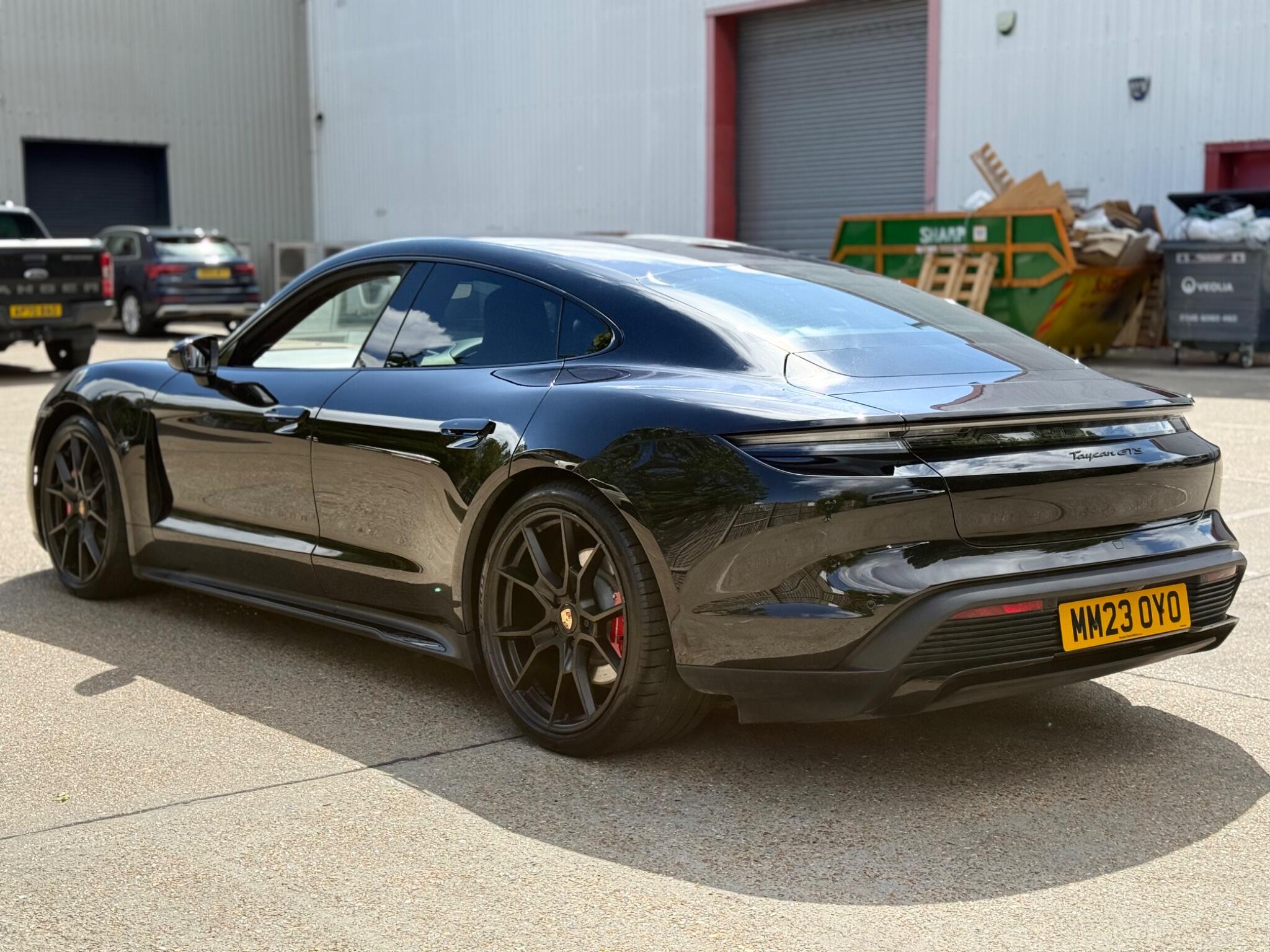 Porsche Taycan view 3