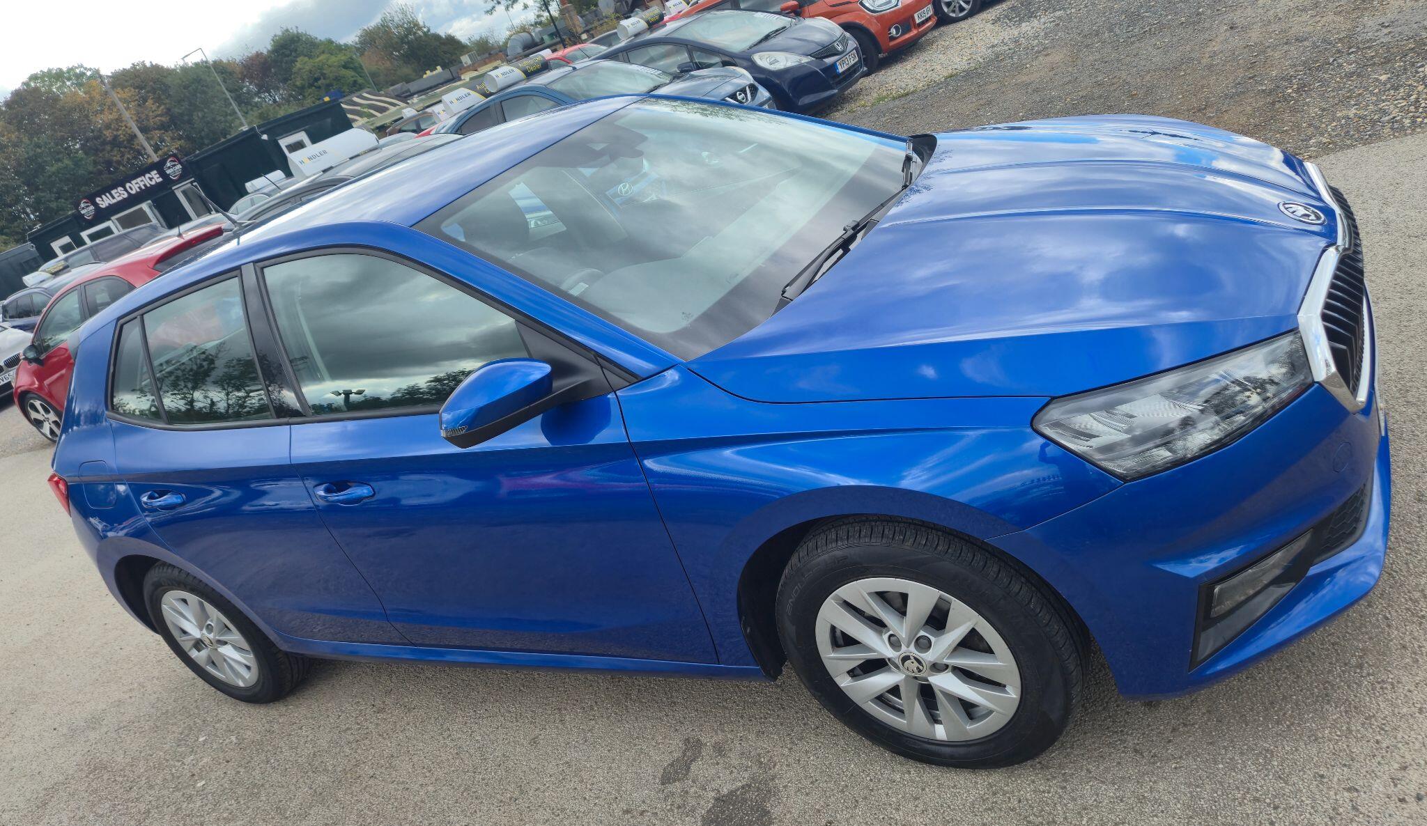 2022 Skoda Fabia in Blue for sale