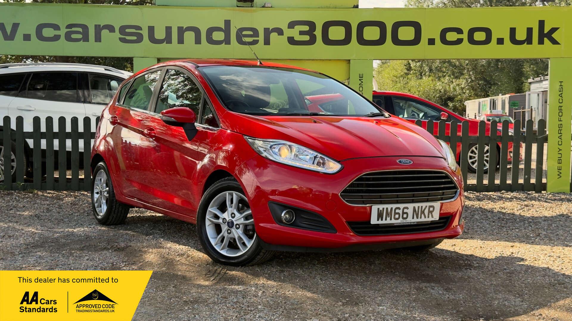 2016 Ford Fiesta in Red for sale