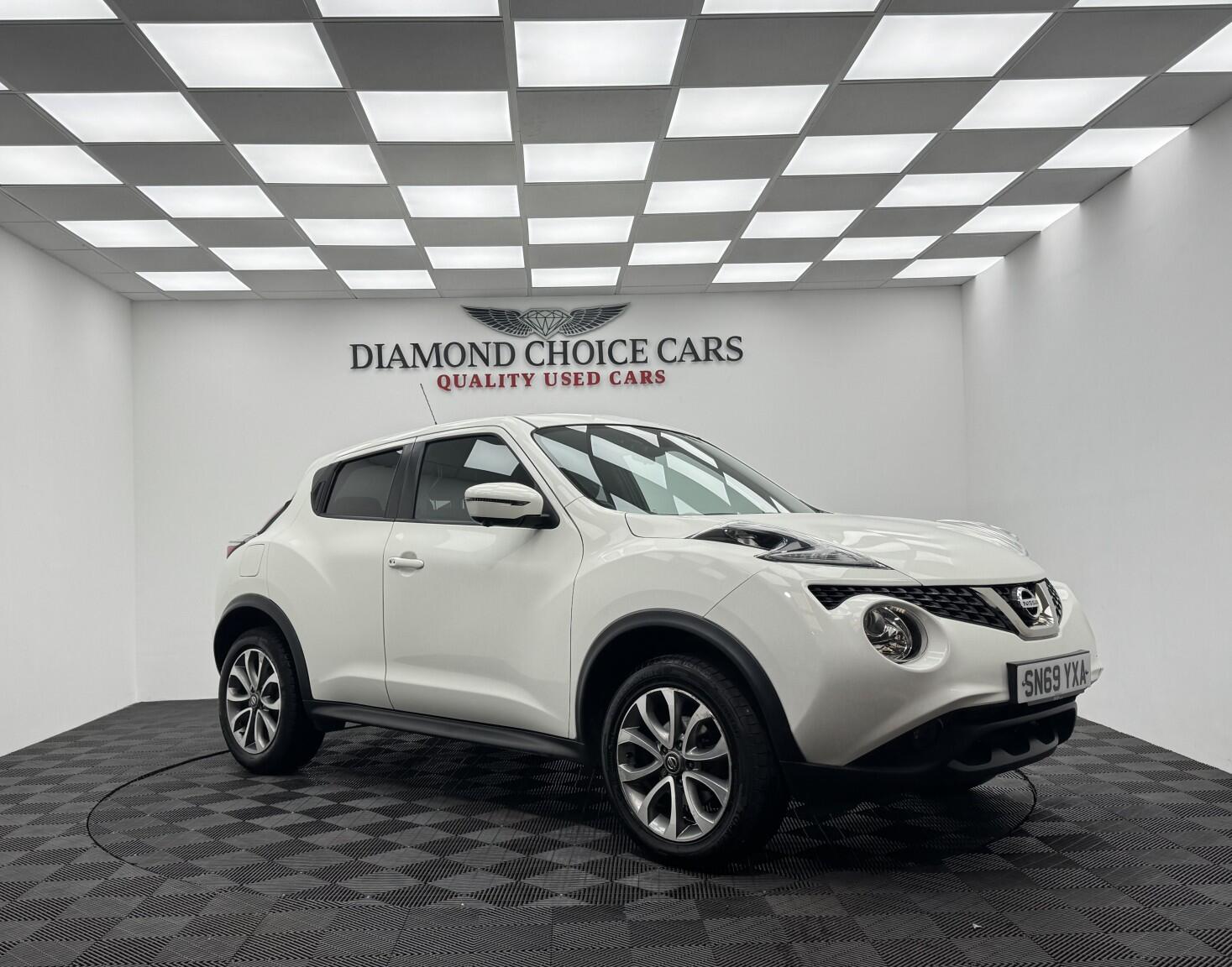 2019 Nissan Juke in White for sale