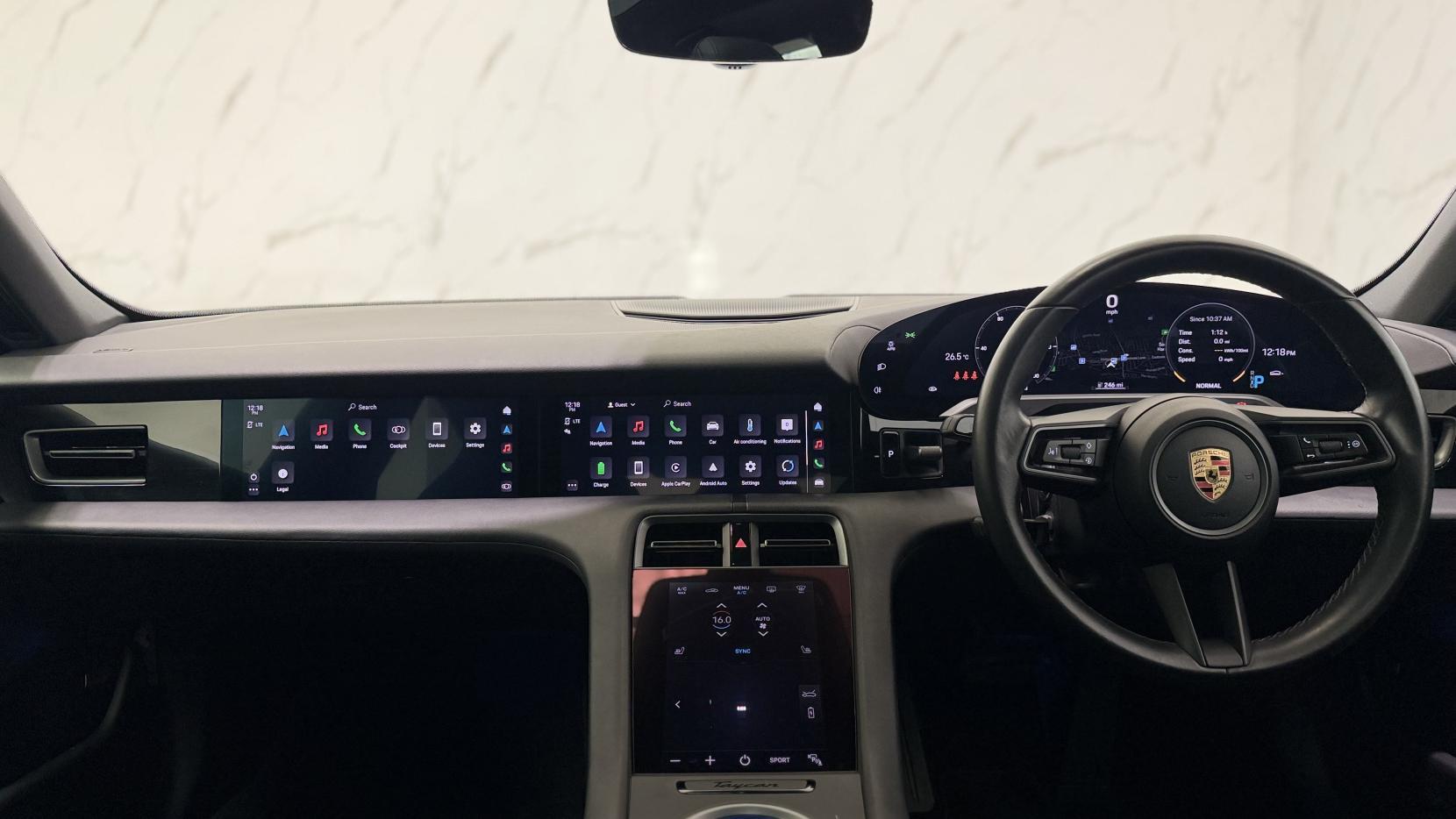 Porsche Taycan view 18