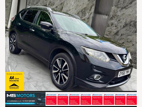 Black 2016 Nissan X-Trail SUV/Crossover All-wheel drive Manual