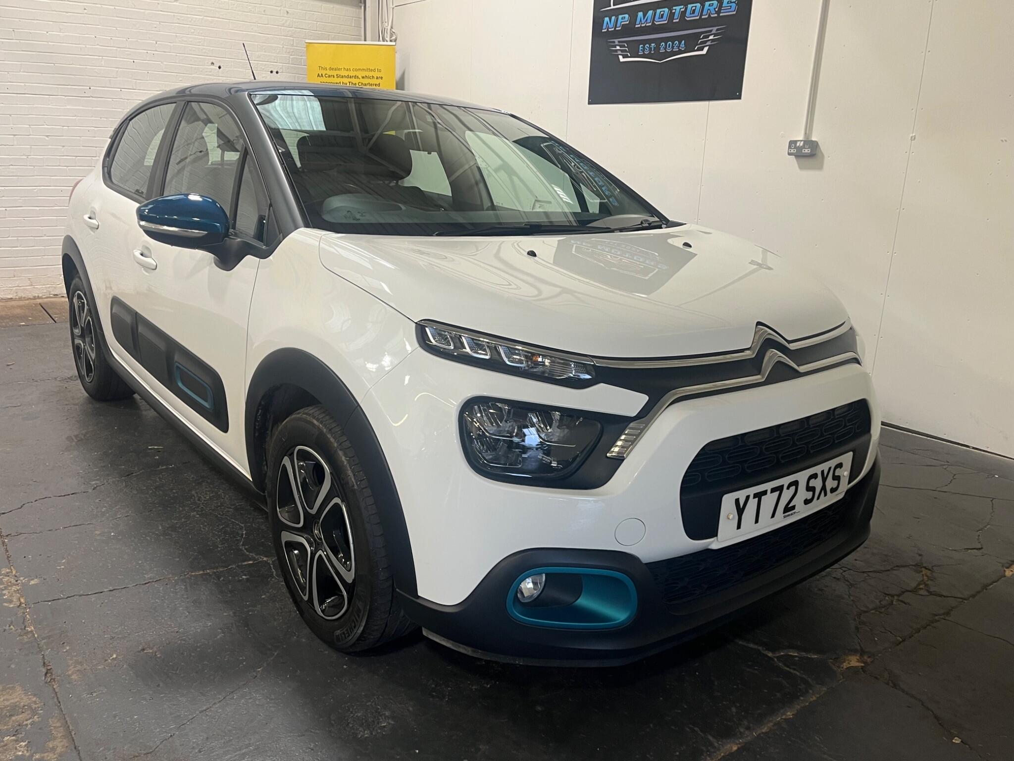 2022 Citroen C3 1.2 PureTech Sense Euro 6 (s/s) 5dr • 30,392 miles image 1