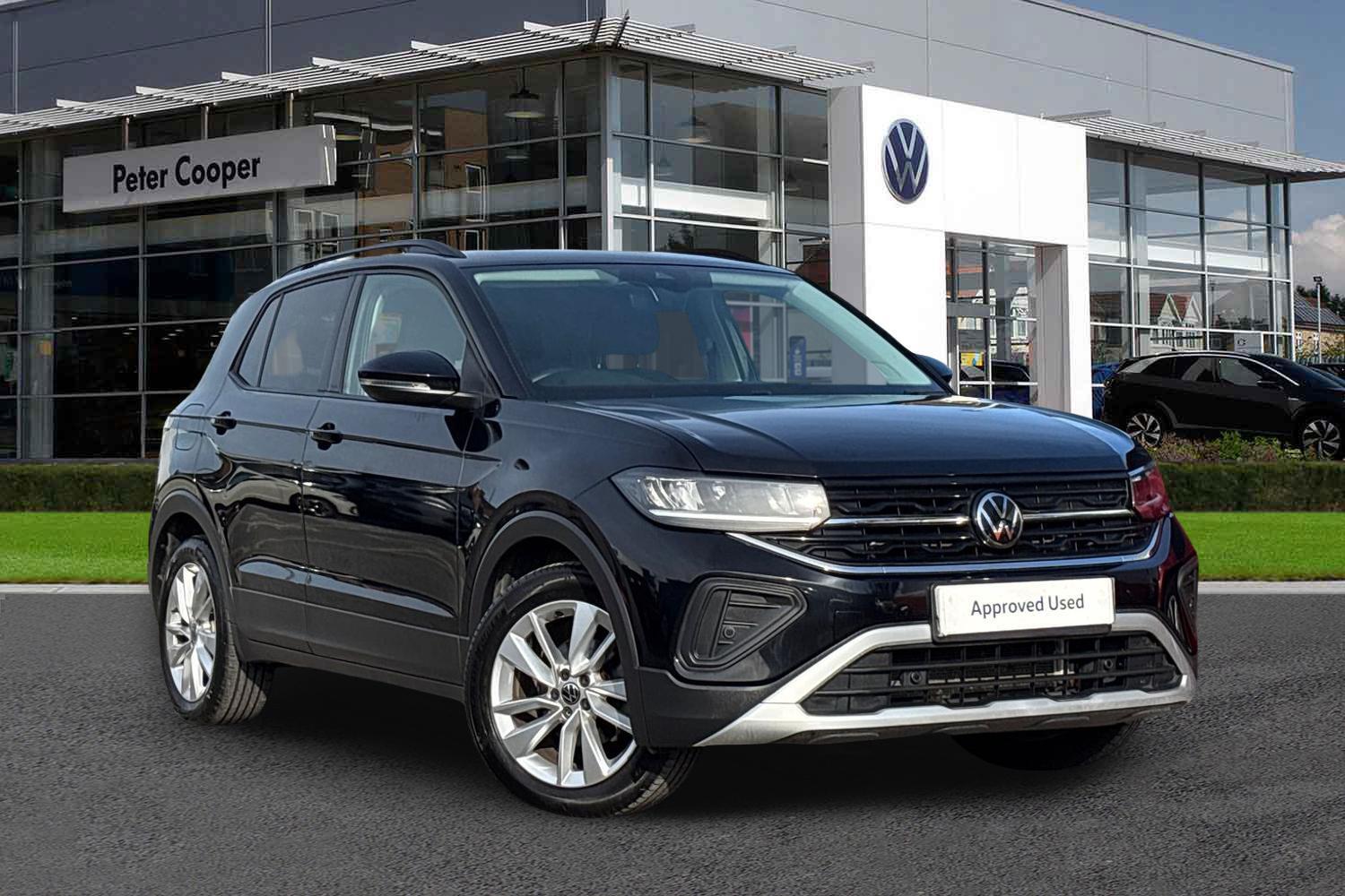 Black 2025 Volkswagen T-Cross Estate Front-wheel drive Automatic