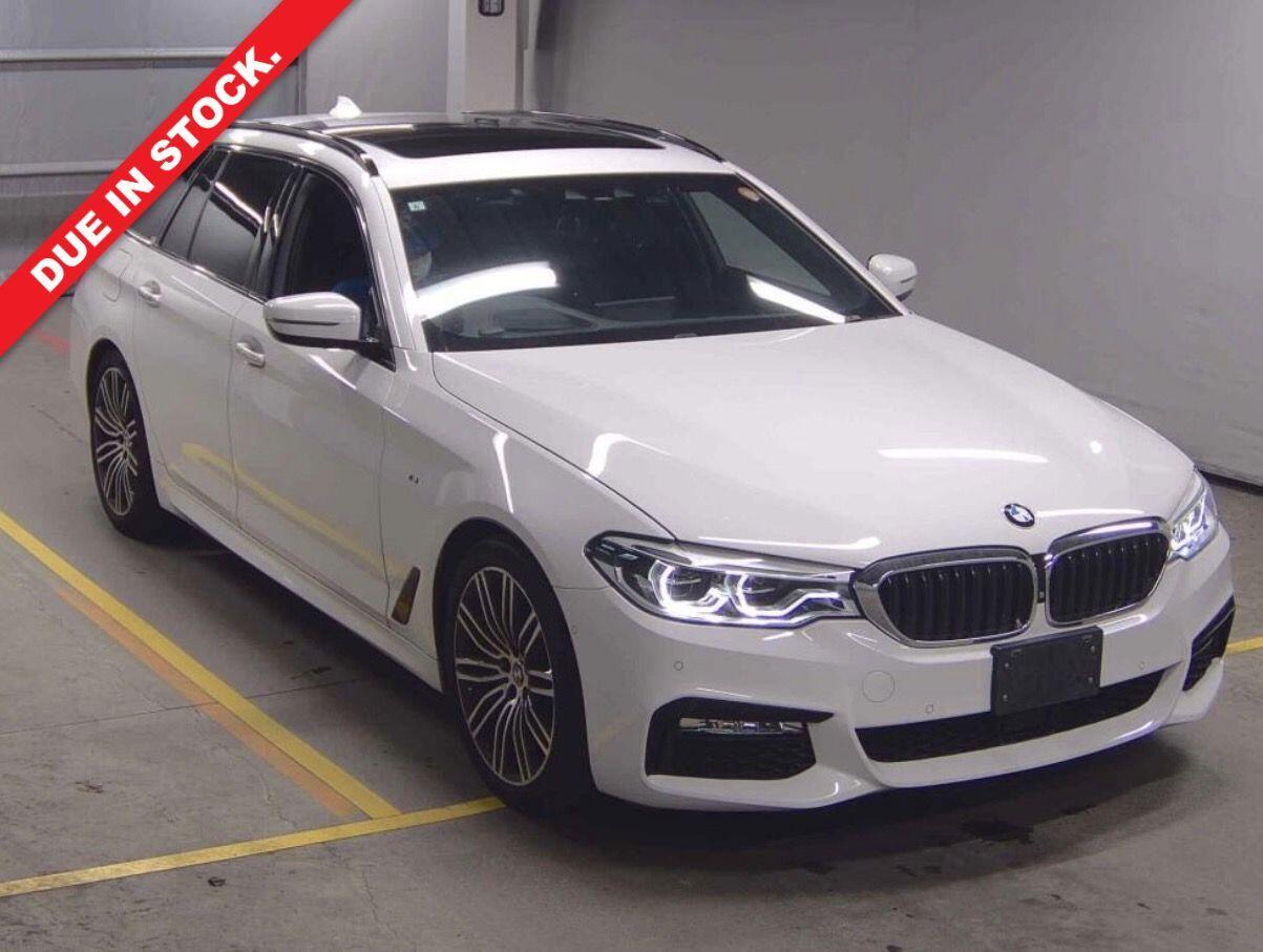 2017 BMW 5 Series in White for sale